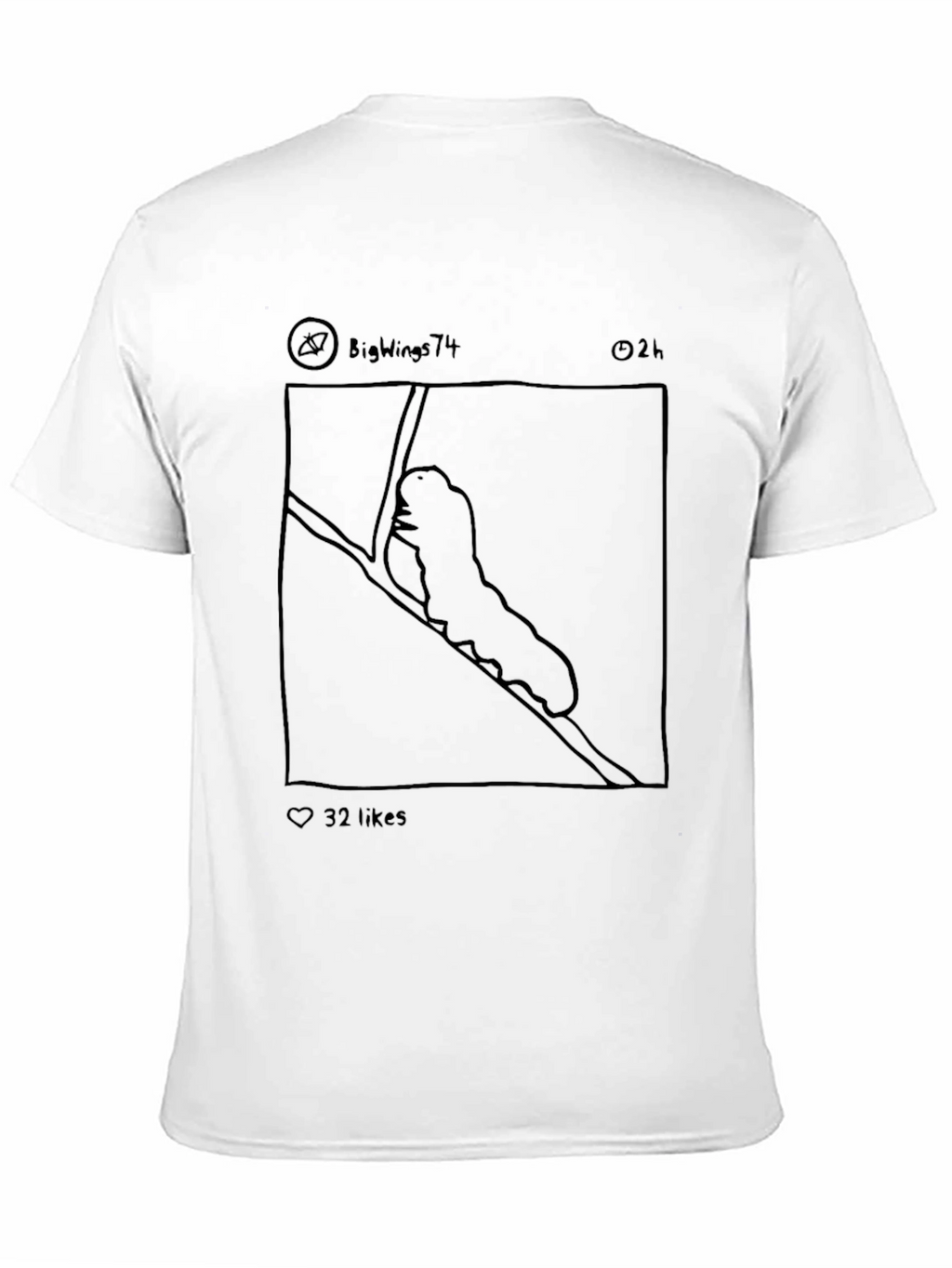 Caterpillar Post T-Shirt - Black
