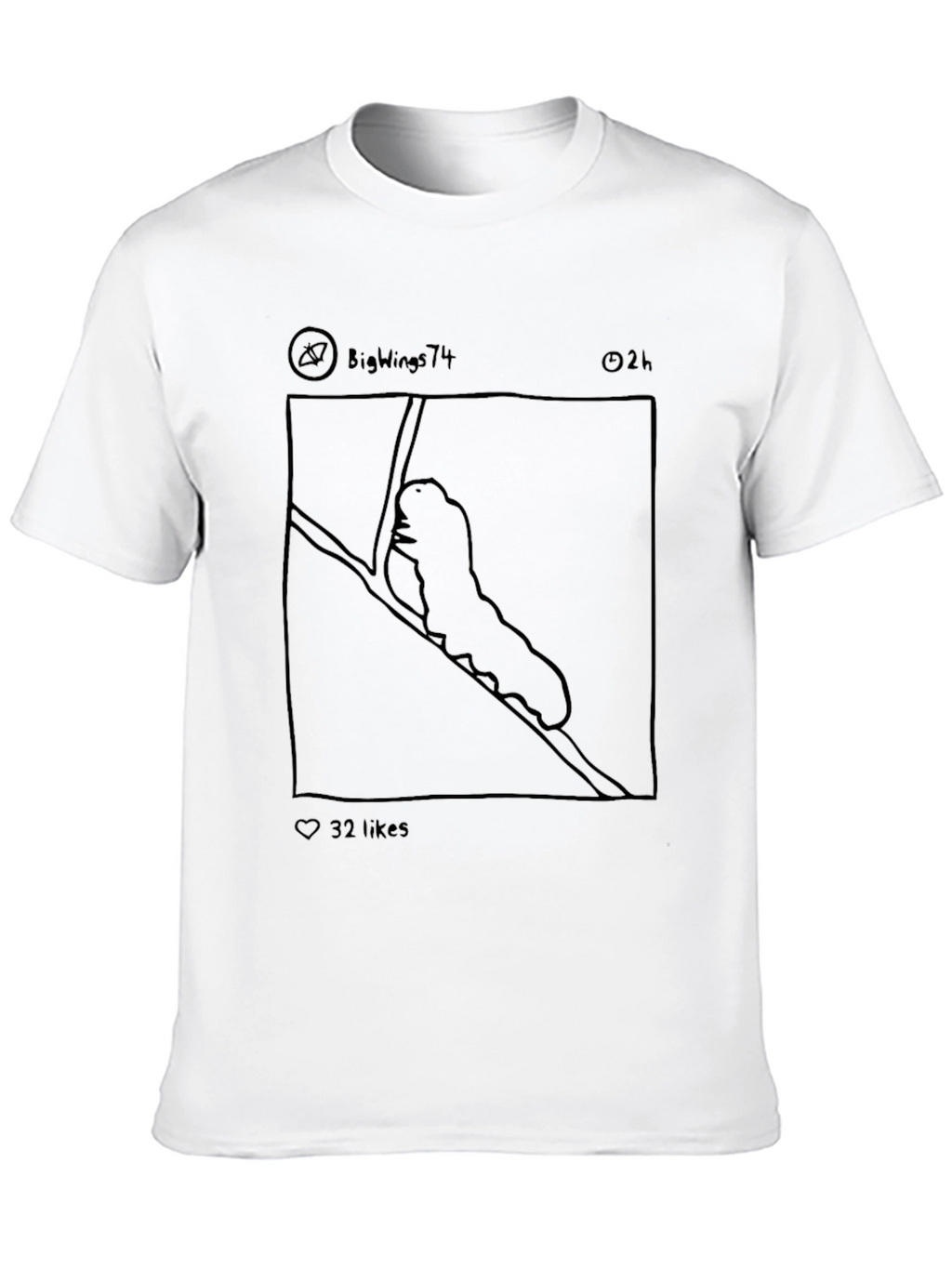 Caterpillar Post T-Shirt - Black