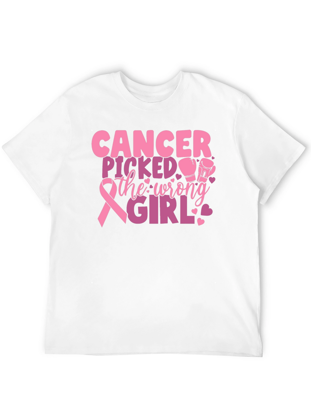 Cancer Picked the Wrong Girl T-Shirt