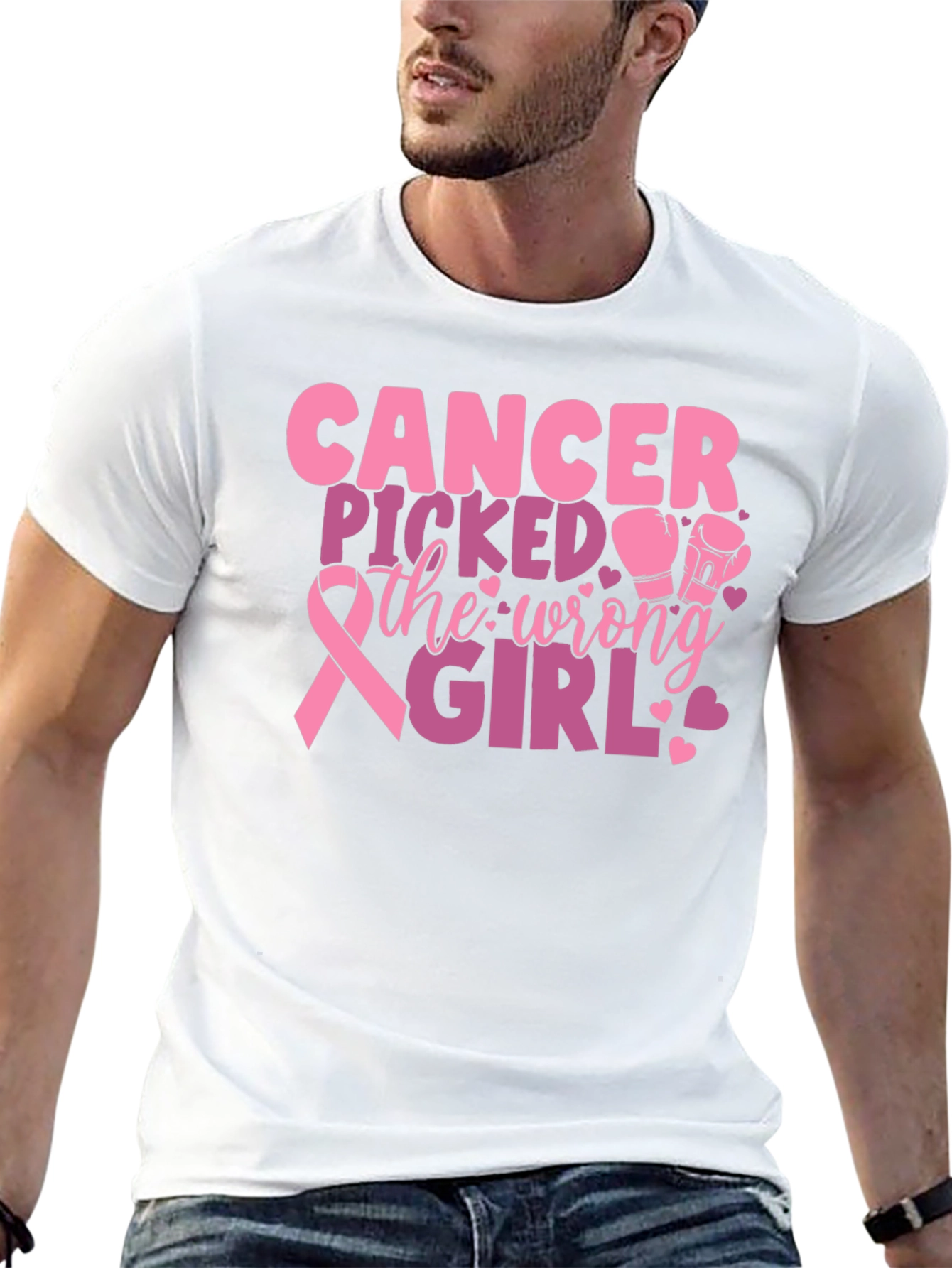 Cancer Picked the Wrong Girl T-Shirt