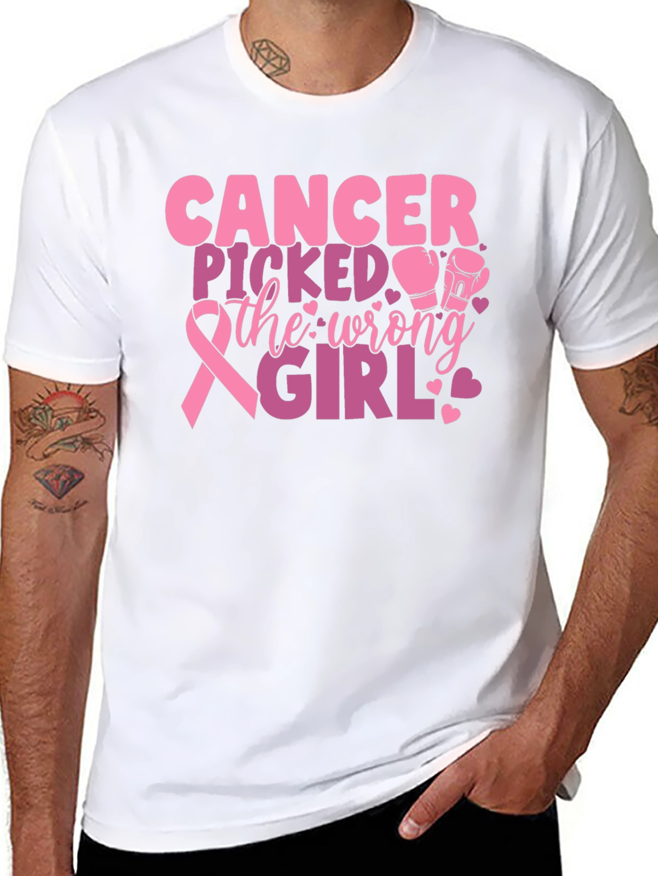 Cancer Picked the Wrong Girl T-Shirt