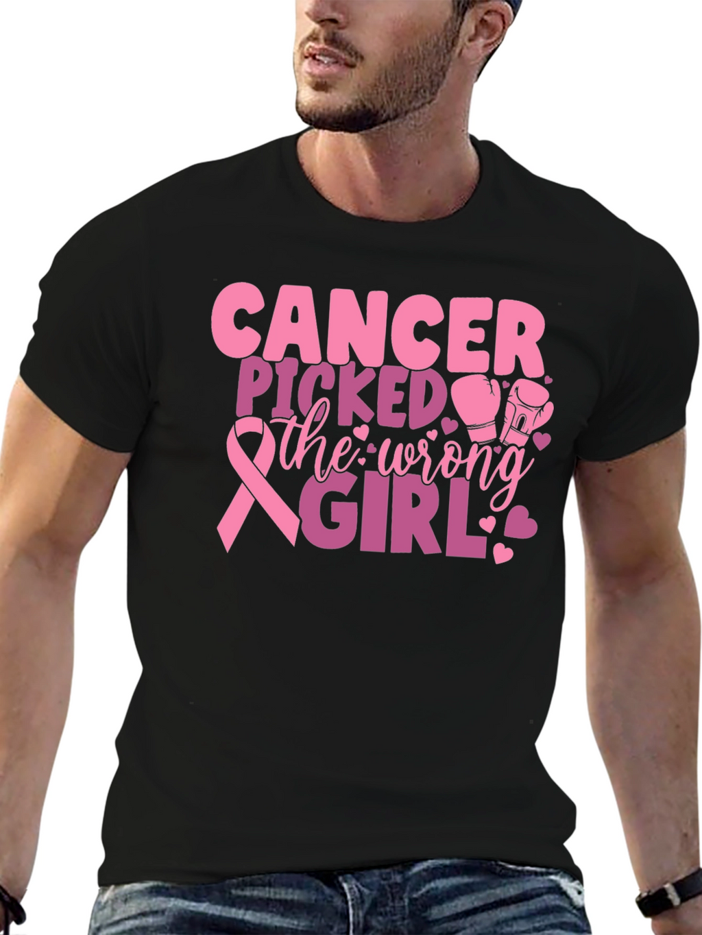 Cancer Picked the Wrong Girl T-Shirt