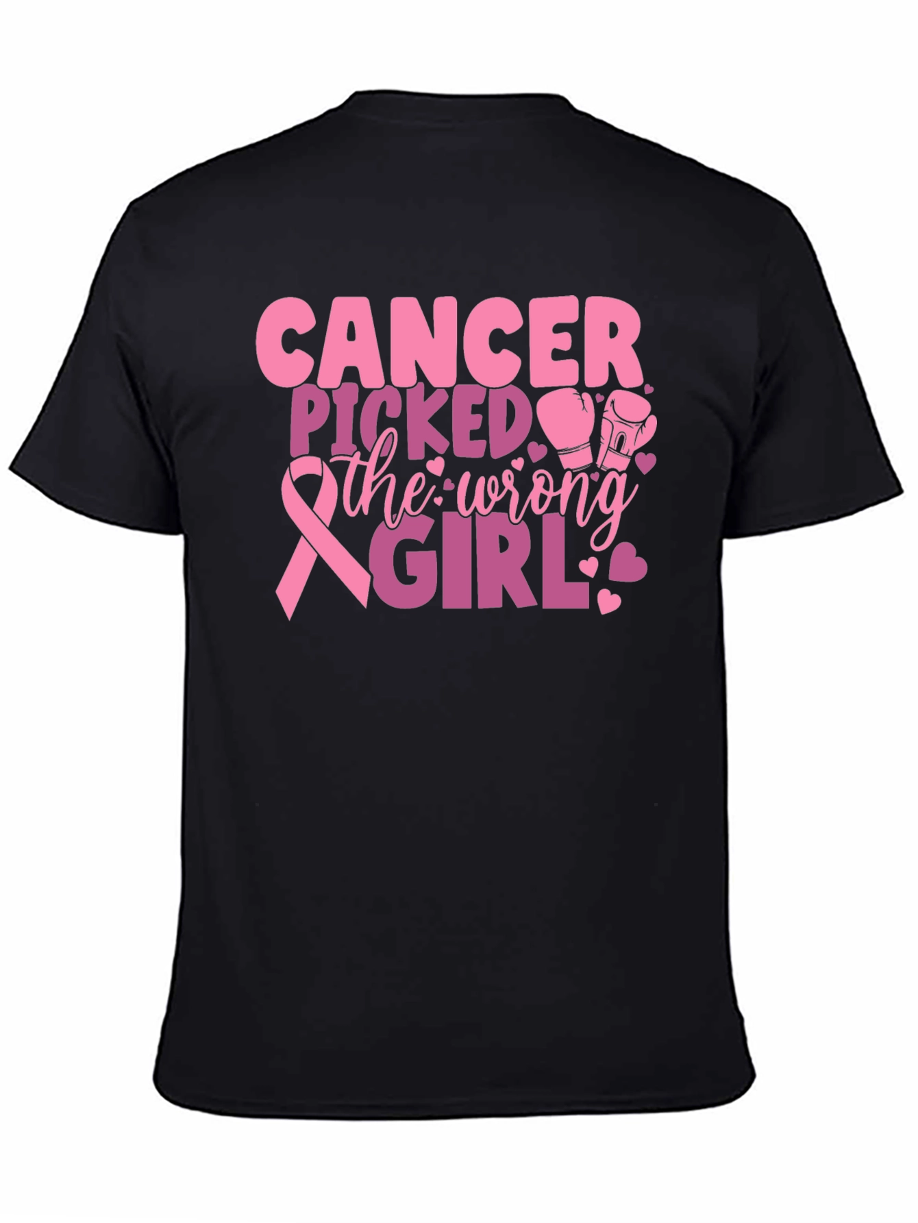Cancer Picked the Wrong Girl T-Shirt