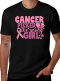 Cancer Picked the Wrong Girl T-Shirt