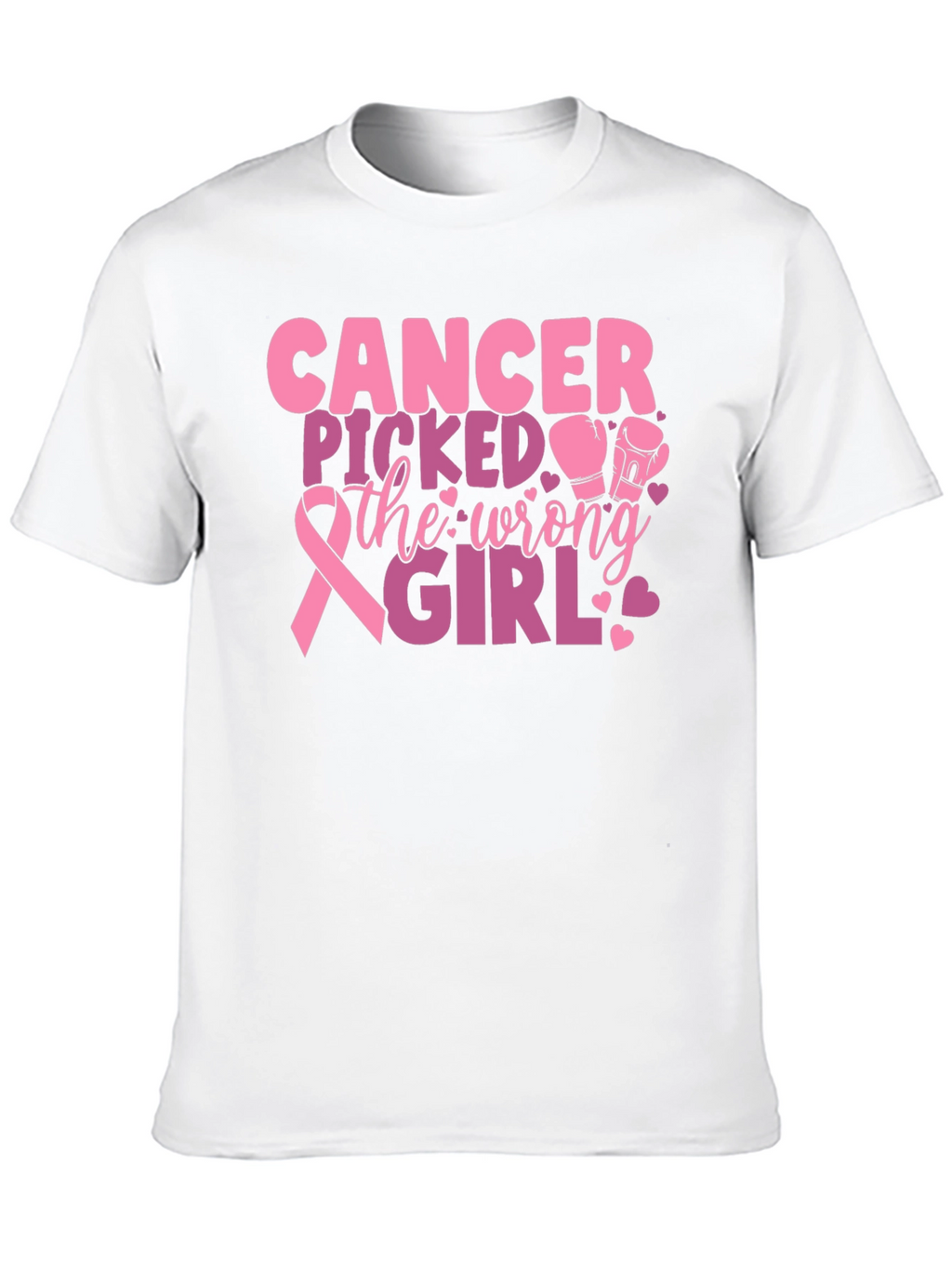 Cancer Picked the Wrong Girl T-Shirt