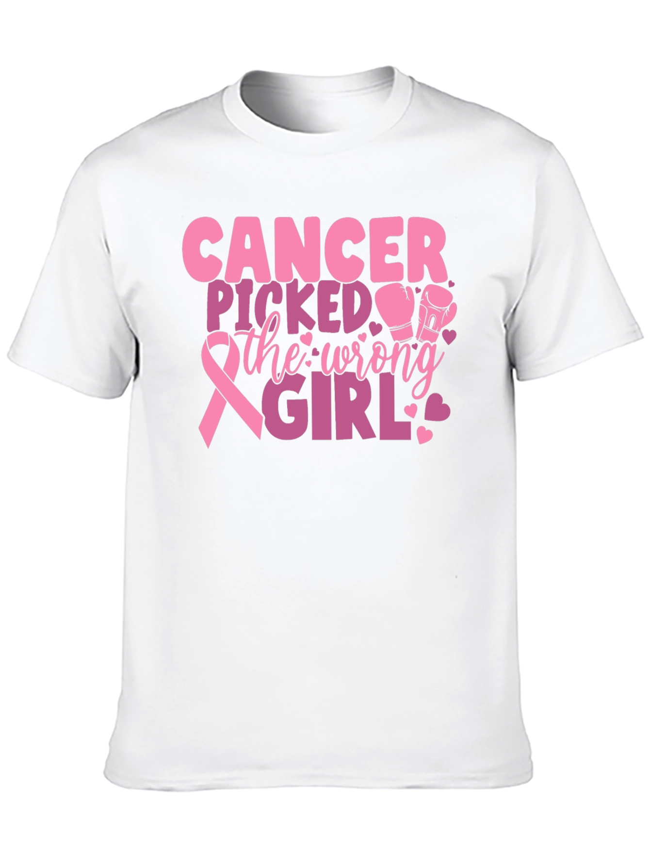 Cancer Picked the Wrong Girl T-Shirt
