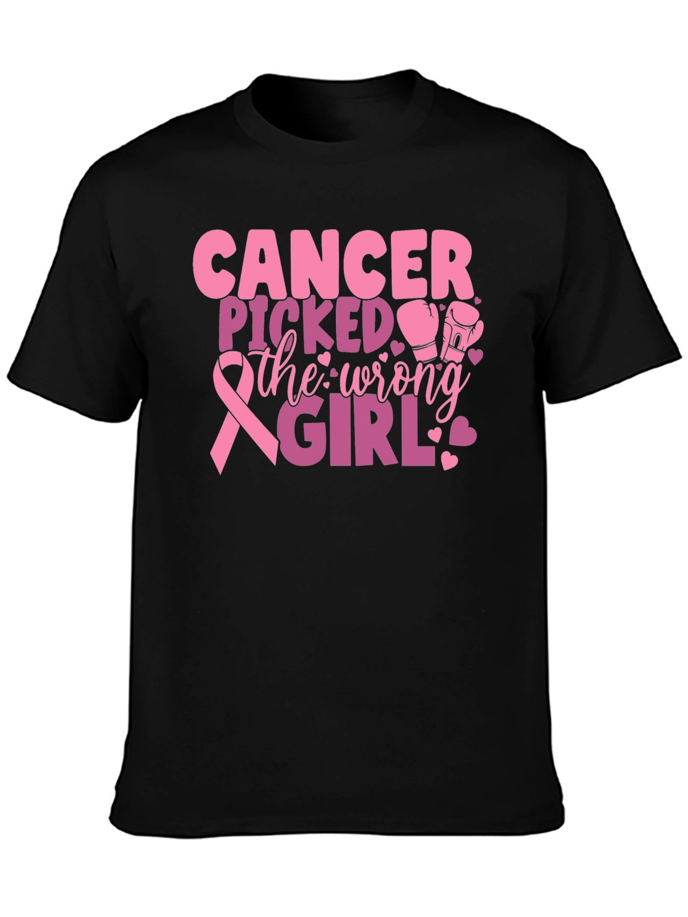 Cancer Picked the Wrong Girl T-Shirt