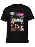 Happy Mothers Day Floral T-Shirt