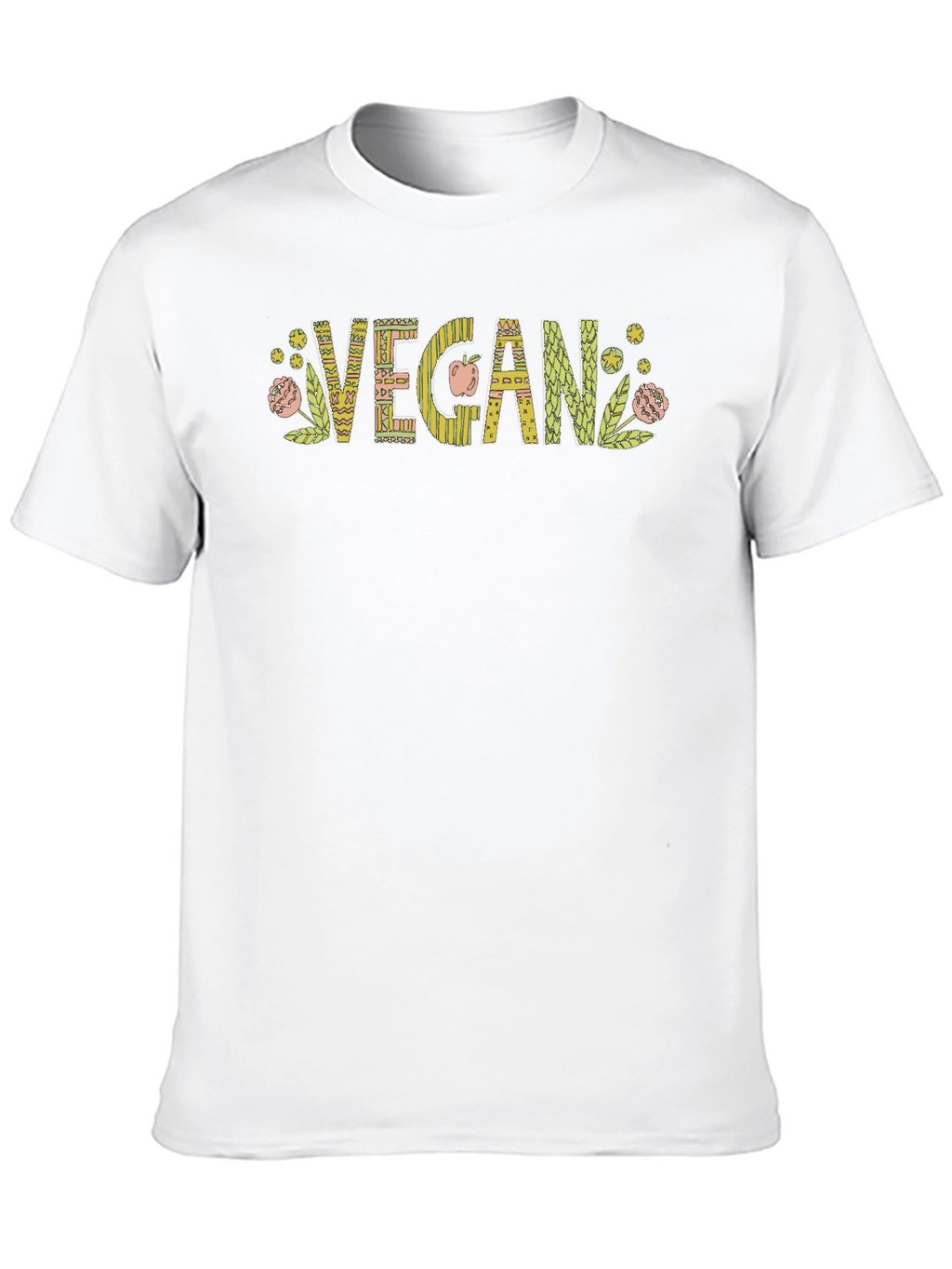 Vegan Graphic Tee - Stylish & Comfortable