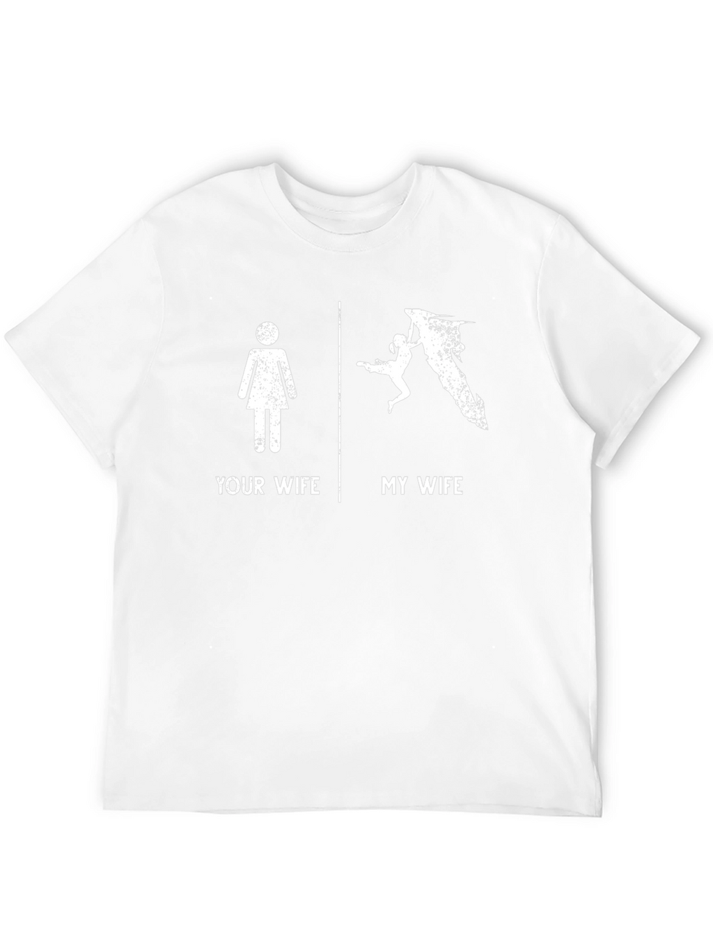 Funny Rock Climbing Wife T-Shirt