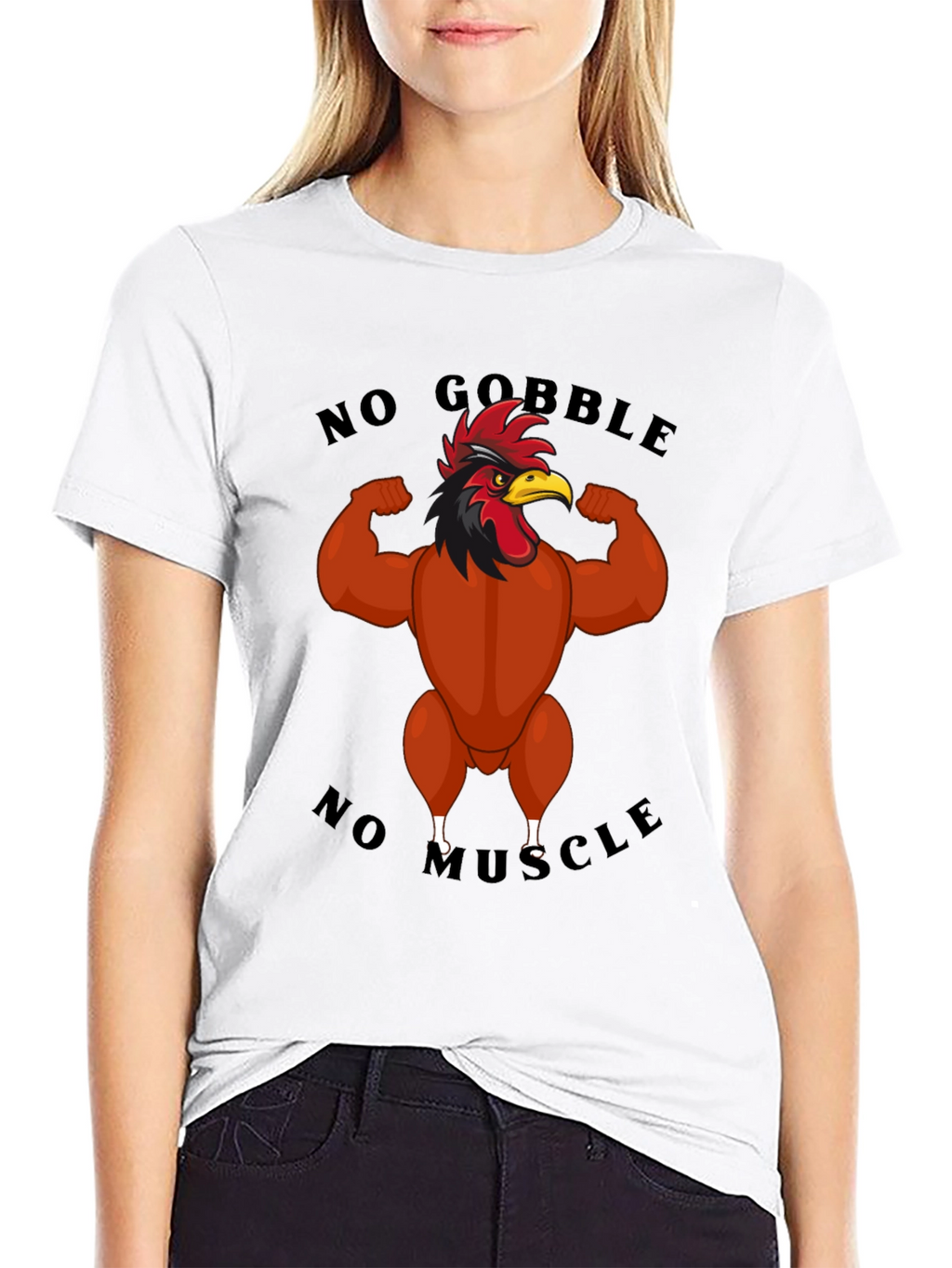 No Gobble No Muscle T-Shirt