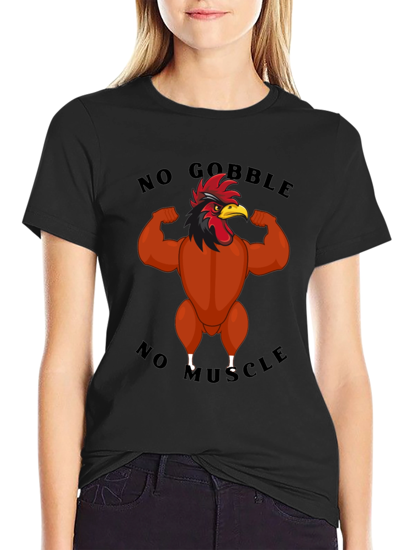 No Gobble No Muscle T-Shirt