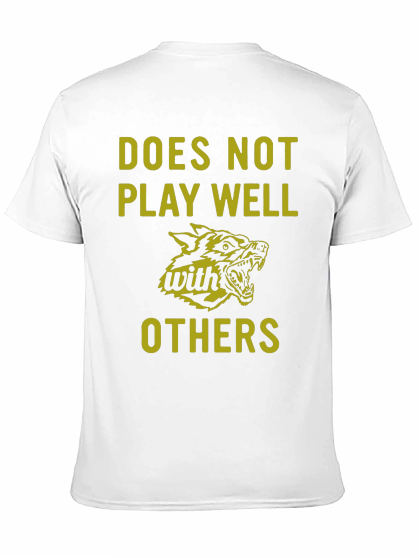 Does Not Play Well With Others Graphic Tee