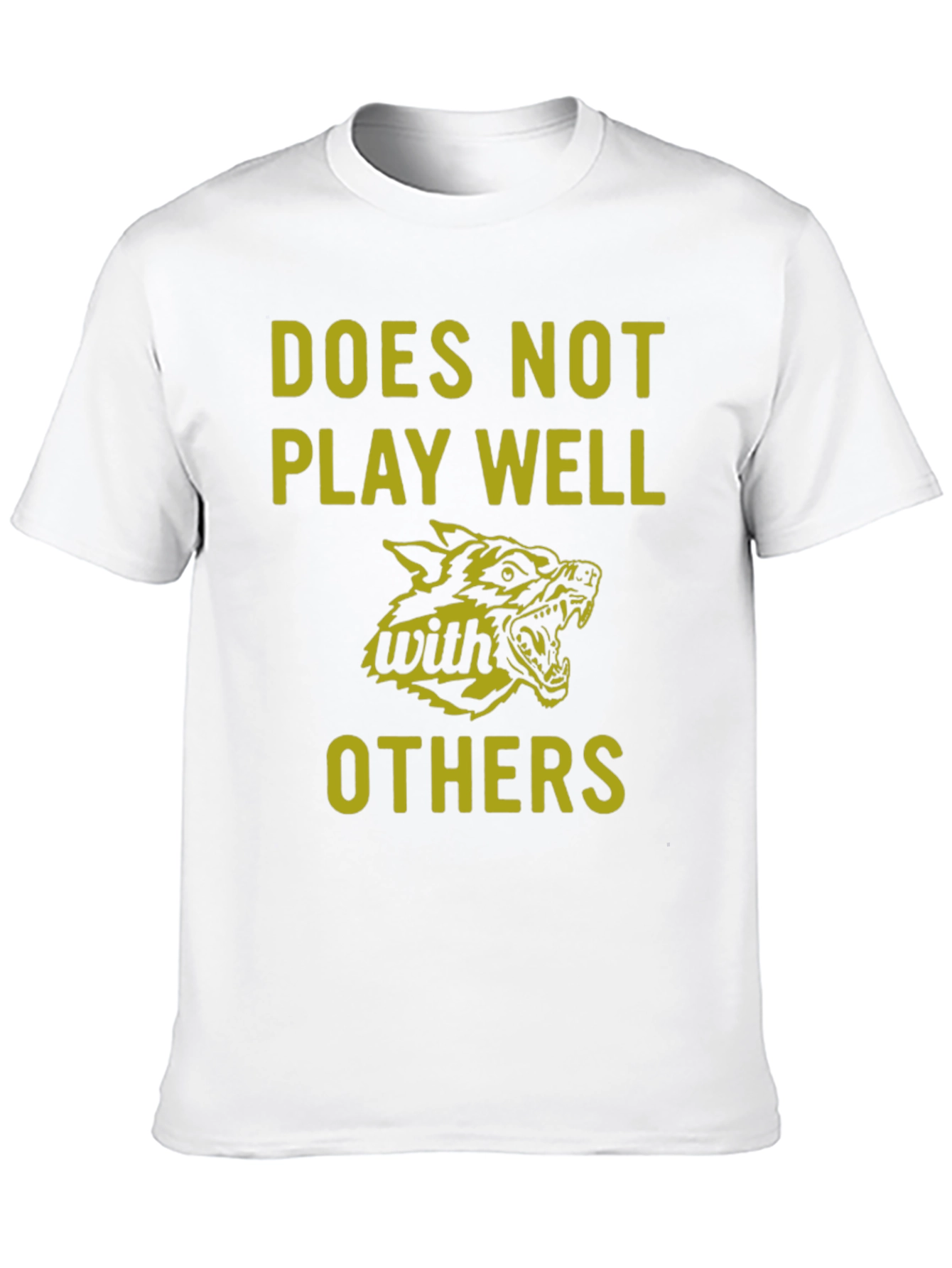 Does Not Play Well With Others Graphic Tee