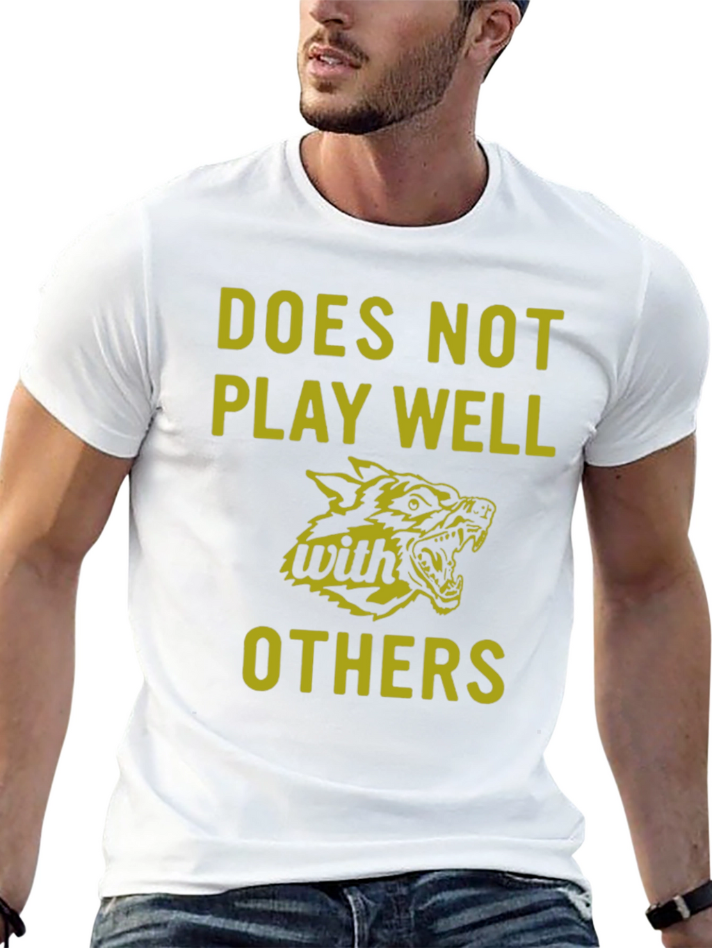 Does Not Play Well With Others Graphic Tee