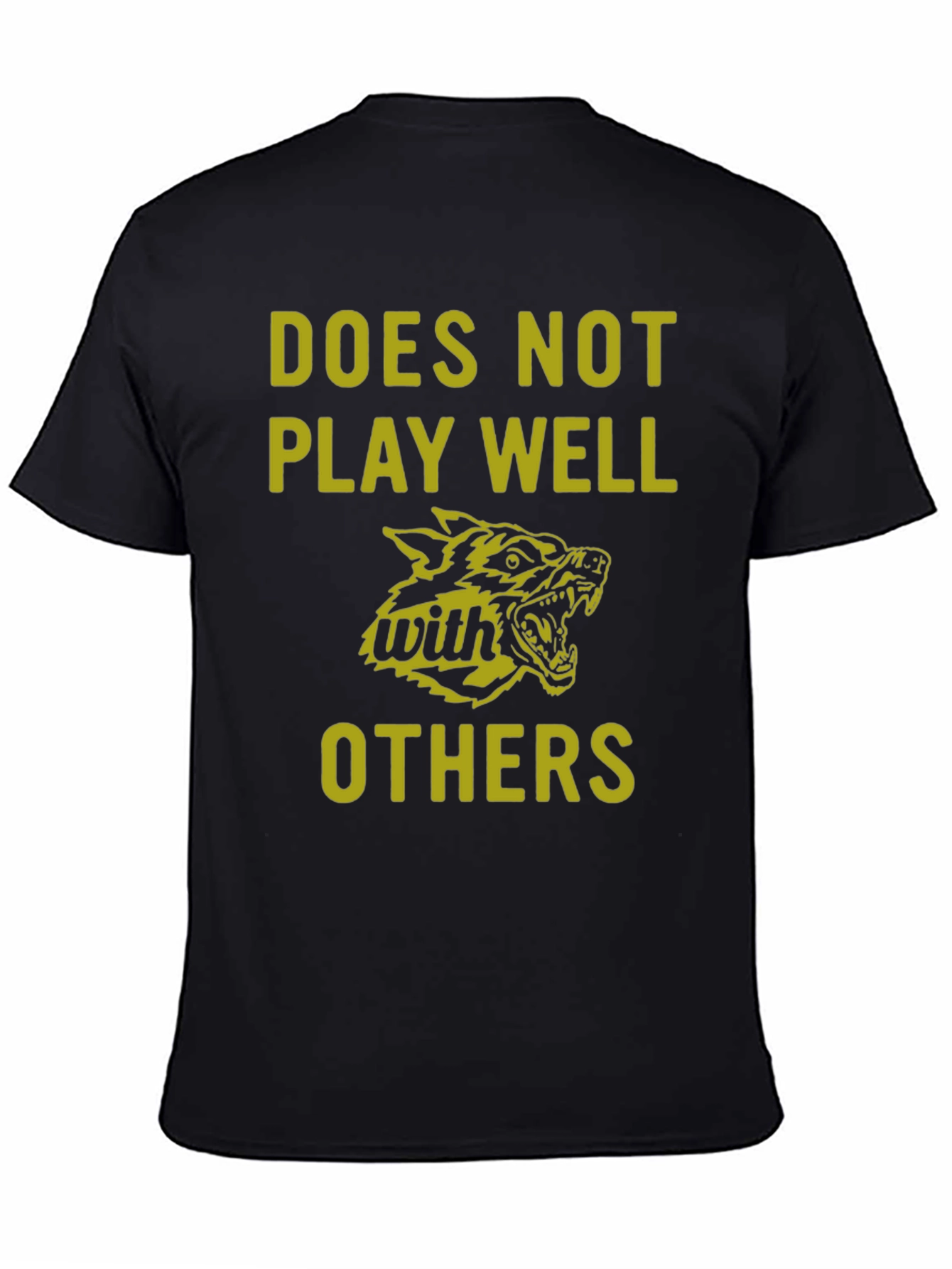 Does Not Play Well With Others Graphic Tee