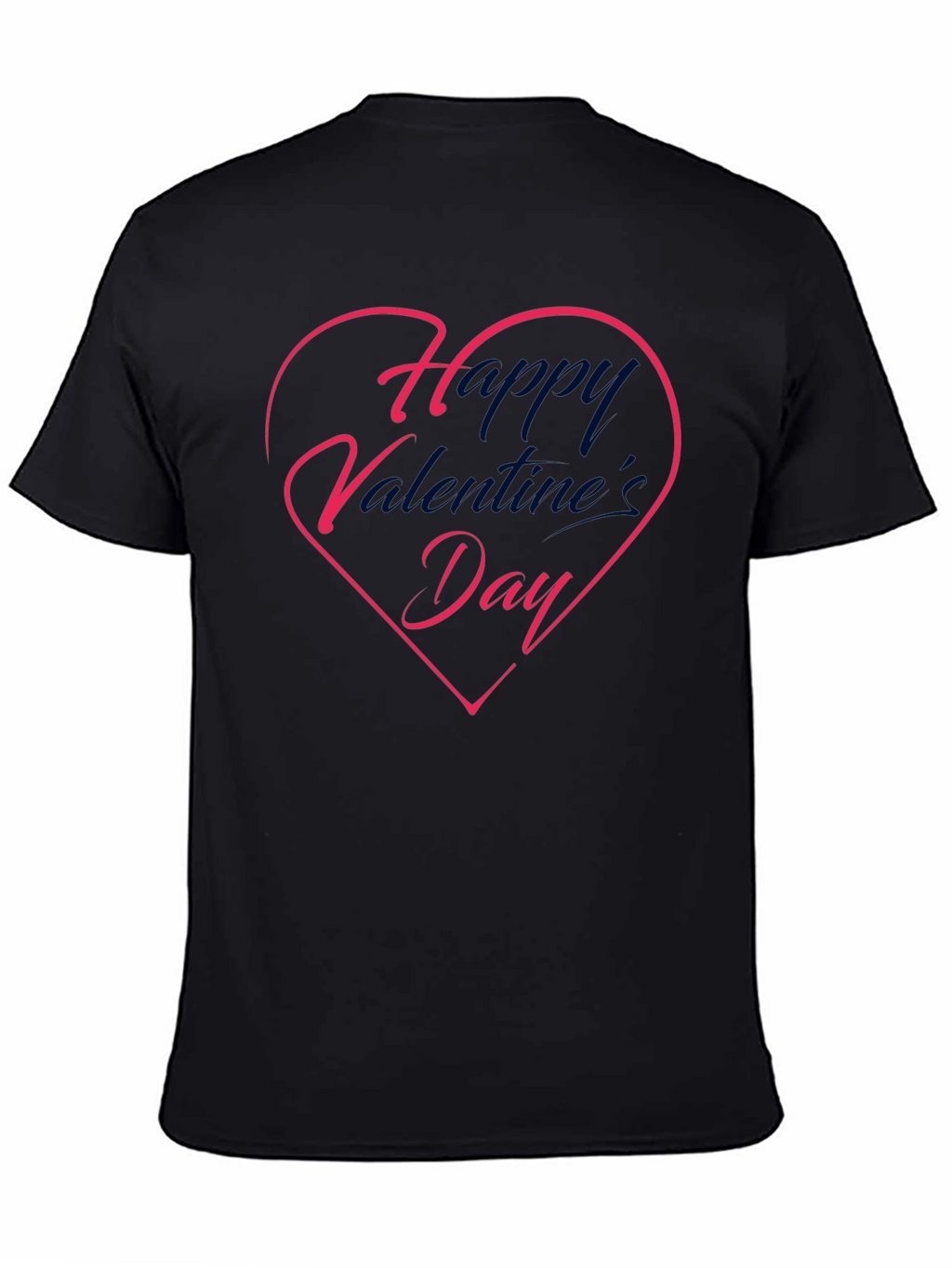 Happy Valentines Day Heart Graphic T-Shirt