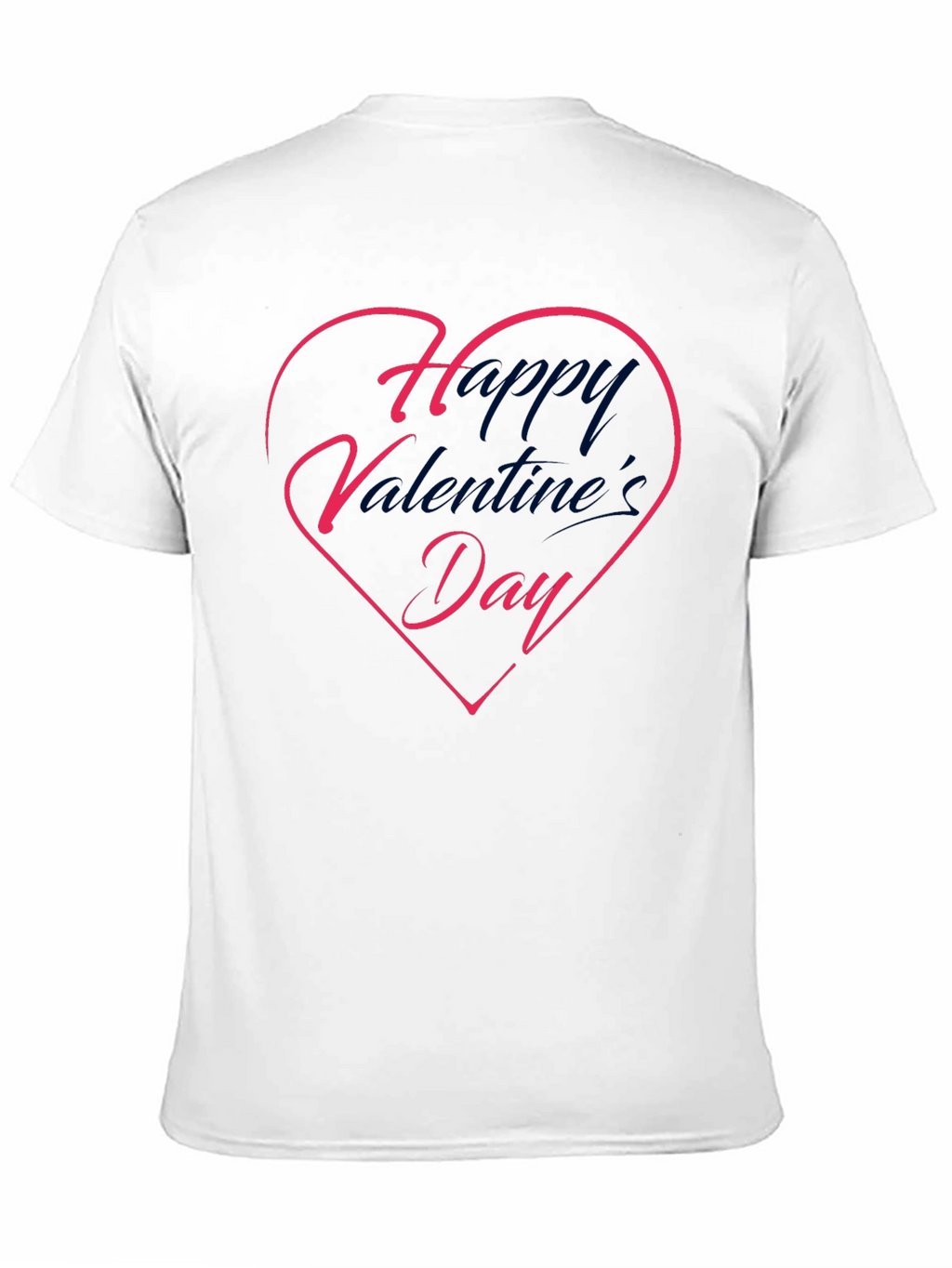 Happy Valentines Day Heart Graphic T-Shirt