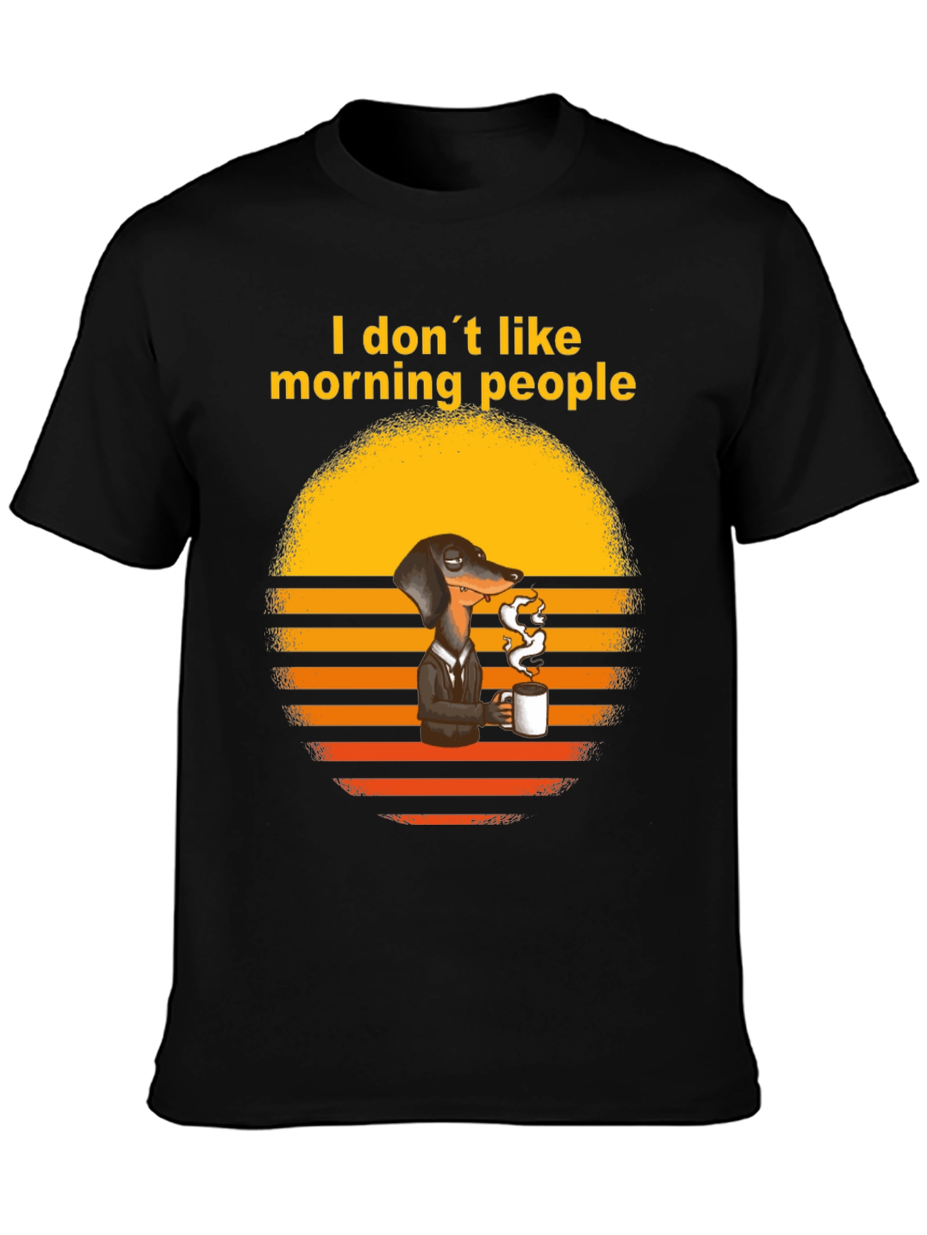 I Dont Like Morning People T-Shirt