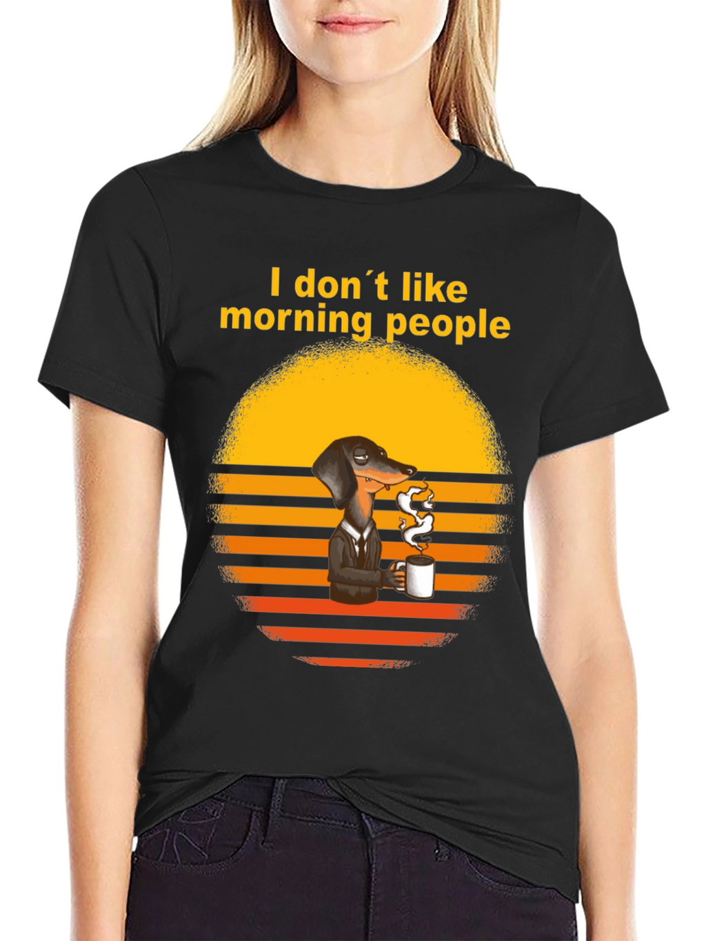 I Dont Like Morning People T-Shirt
