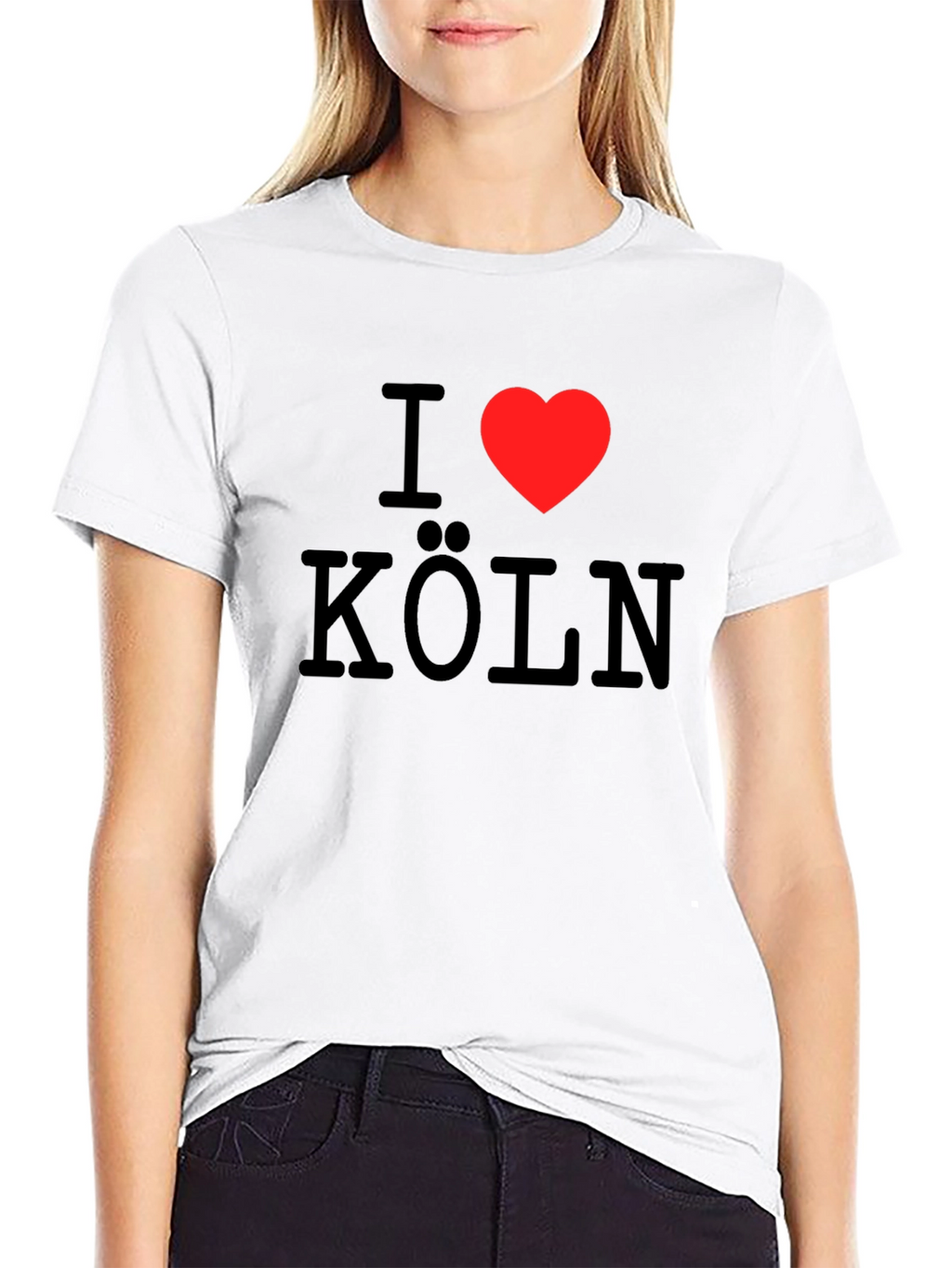 I Love Cologne T-Shirt - Black Cotton Tee
