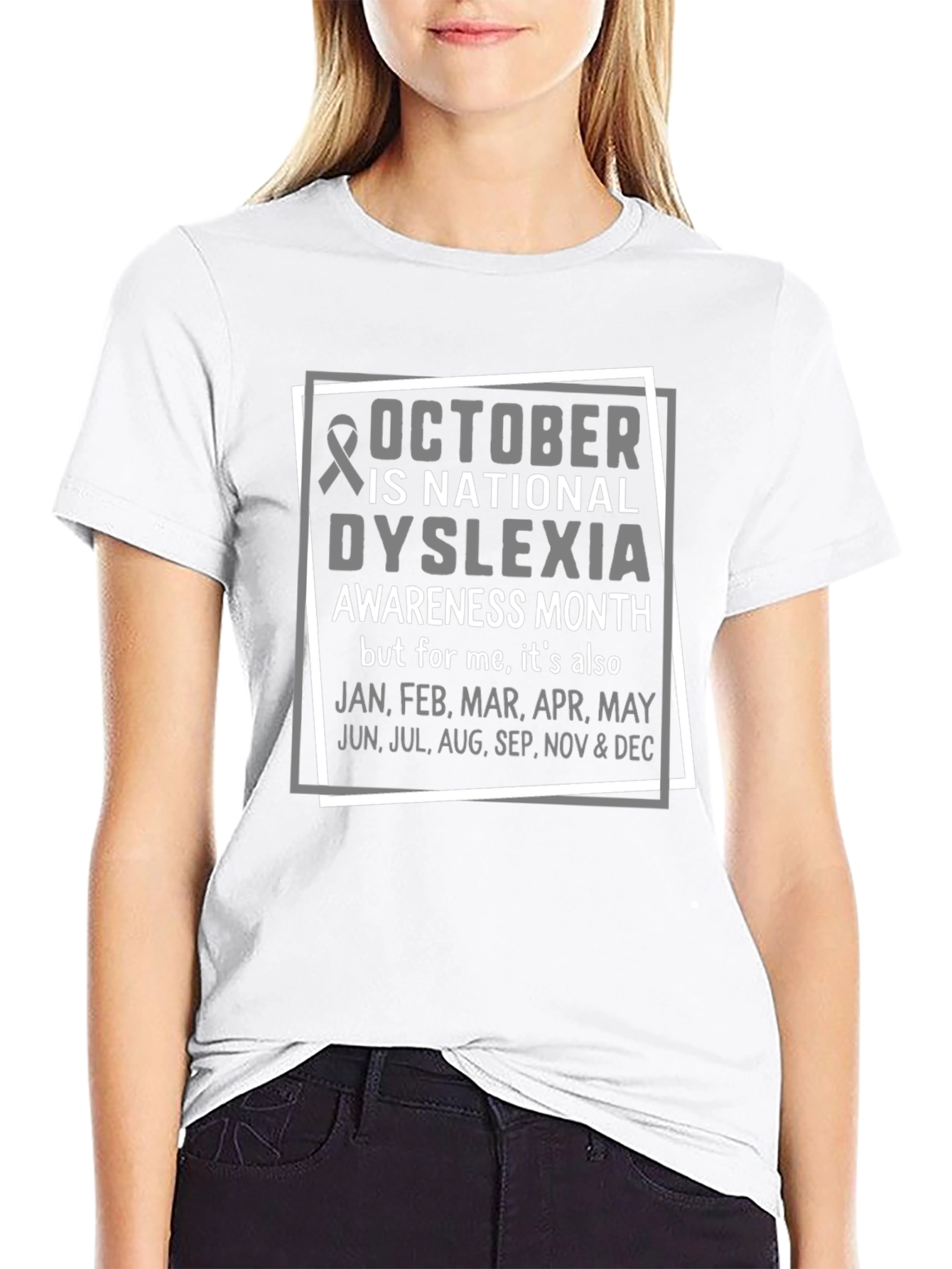 Dyslexia Awareness Month T-Shirt