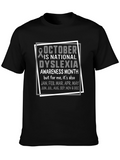 Dyslexia Awareness Month T-Shirt