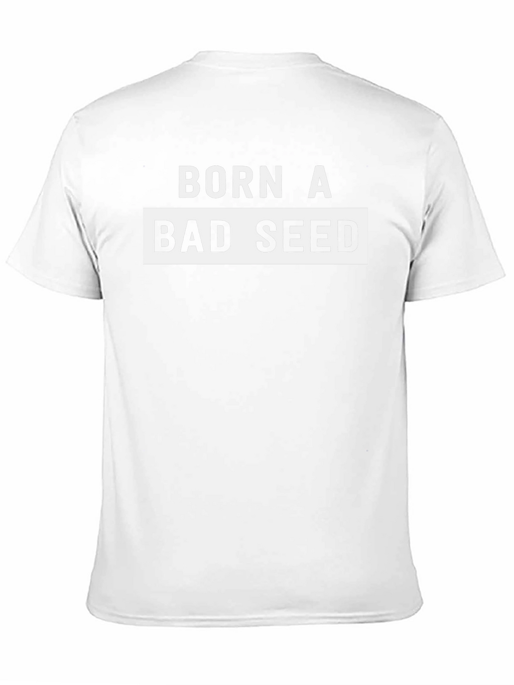 Born A Bad Seed Graphic T-Shirt - Black