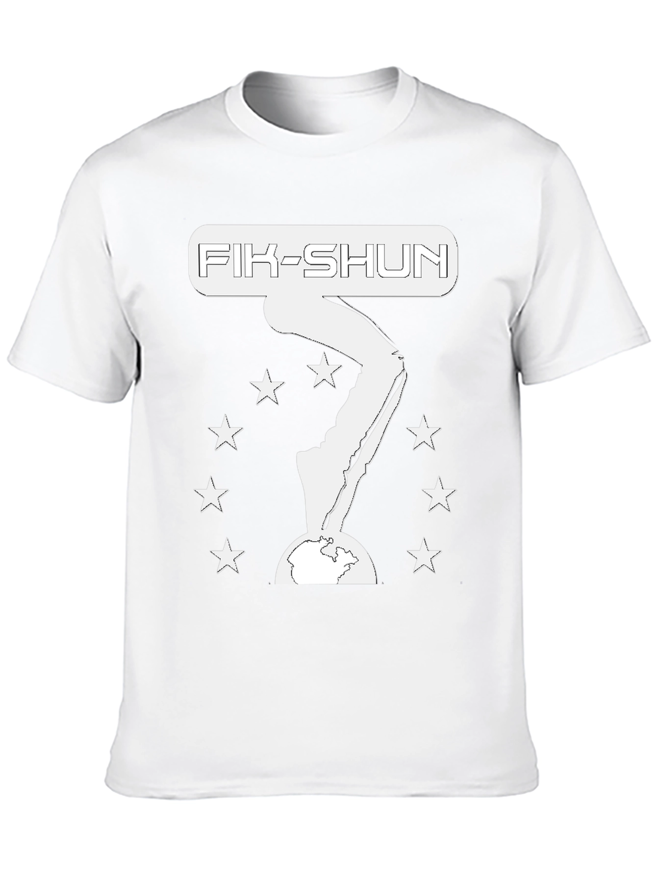 FIK-SHUN Graphic T-Shirt - Conquer the World!
