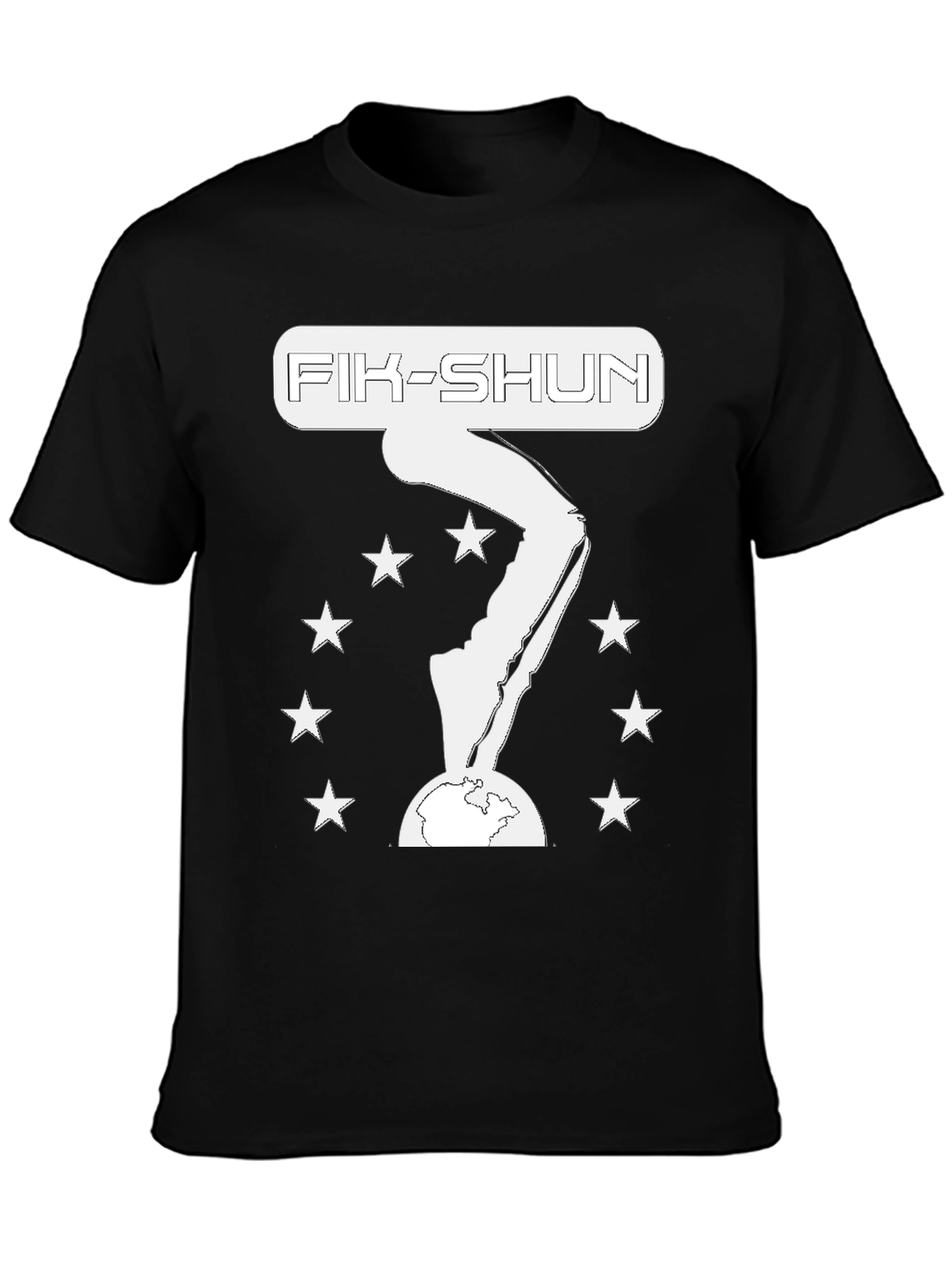 FIK-SHUN Graphic T-Shirt - Conquer the World!