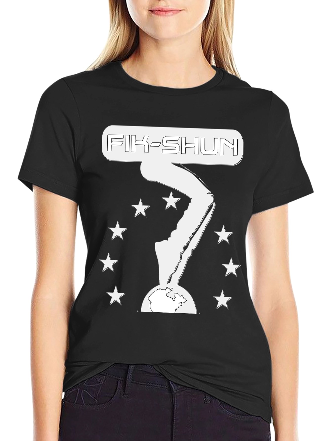 FIK-SHUN Graphic T-Shirt - Conquer the World!