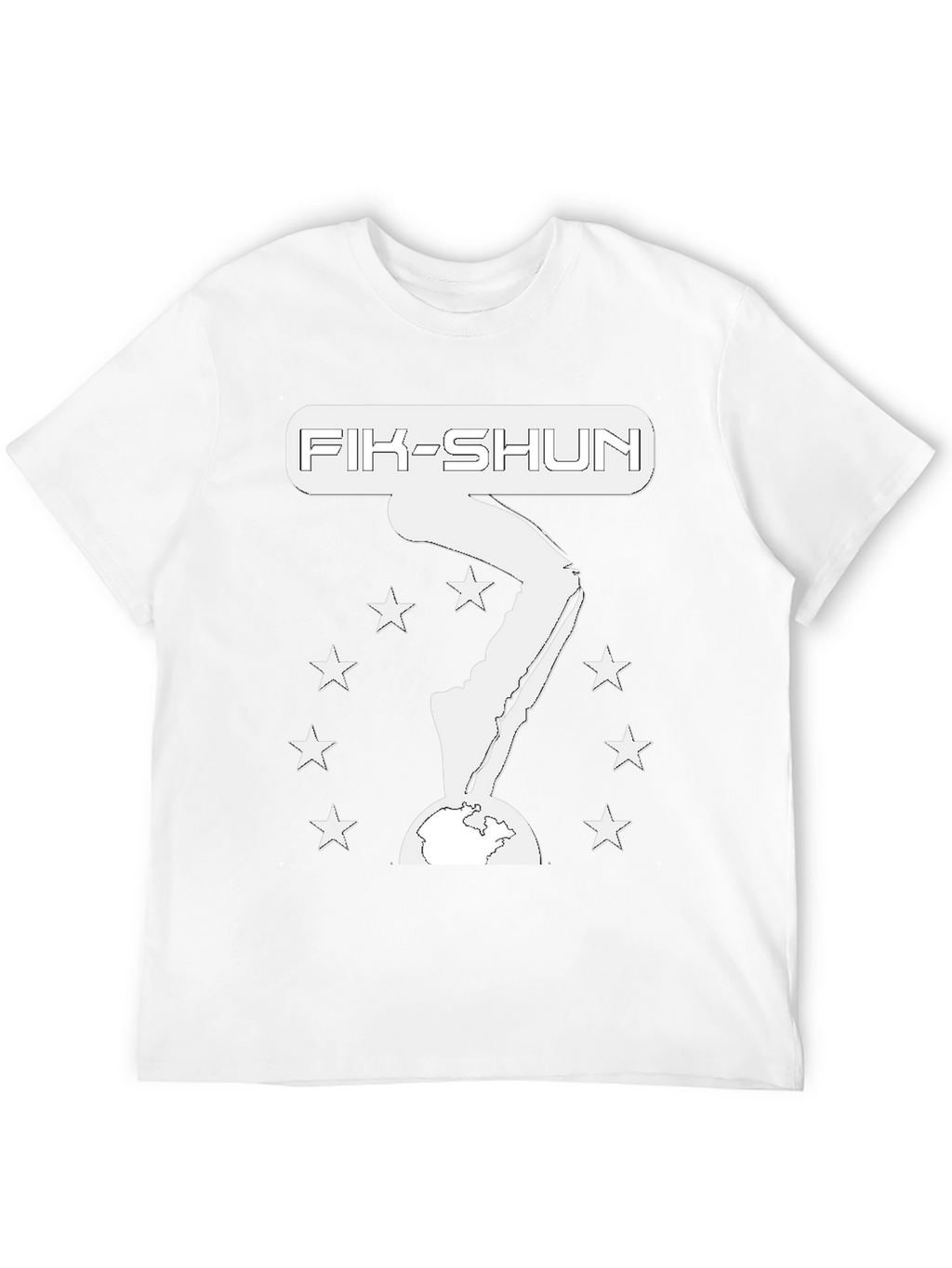FIK-SHUN Graphic T-Shirt - Conquer the World!