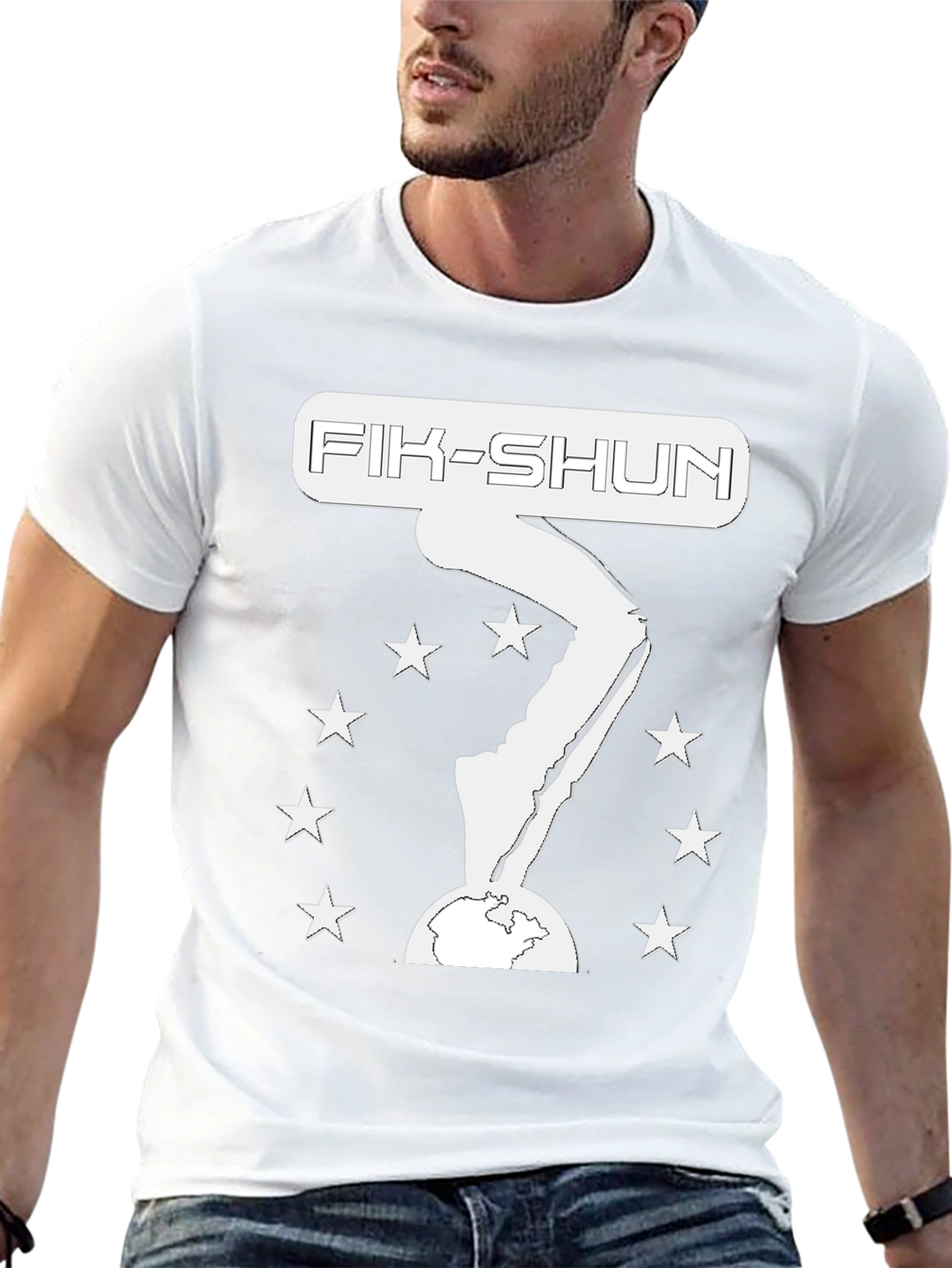 FIK-SHUN Graphic T-Shirt - Conquer the World!
