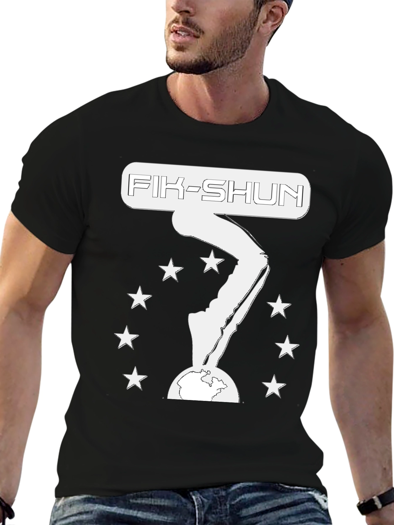 FIK-SHUN Graphic T-Shirt - Conquer the World!
