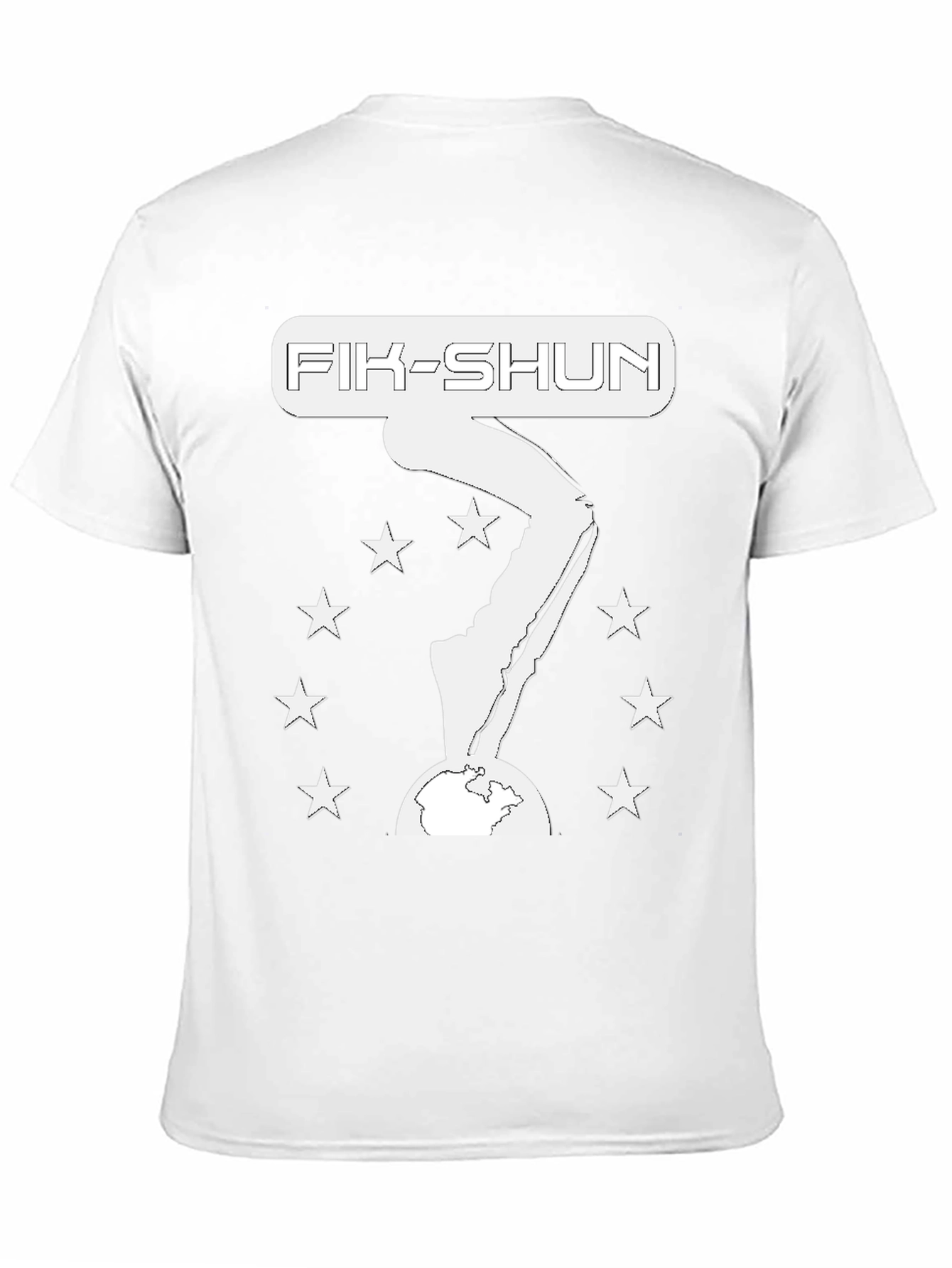 FIK-SHUN Graphic T-Shirt - Conquer the World!