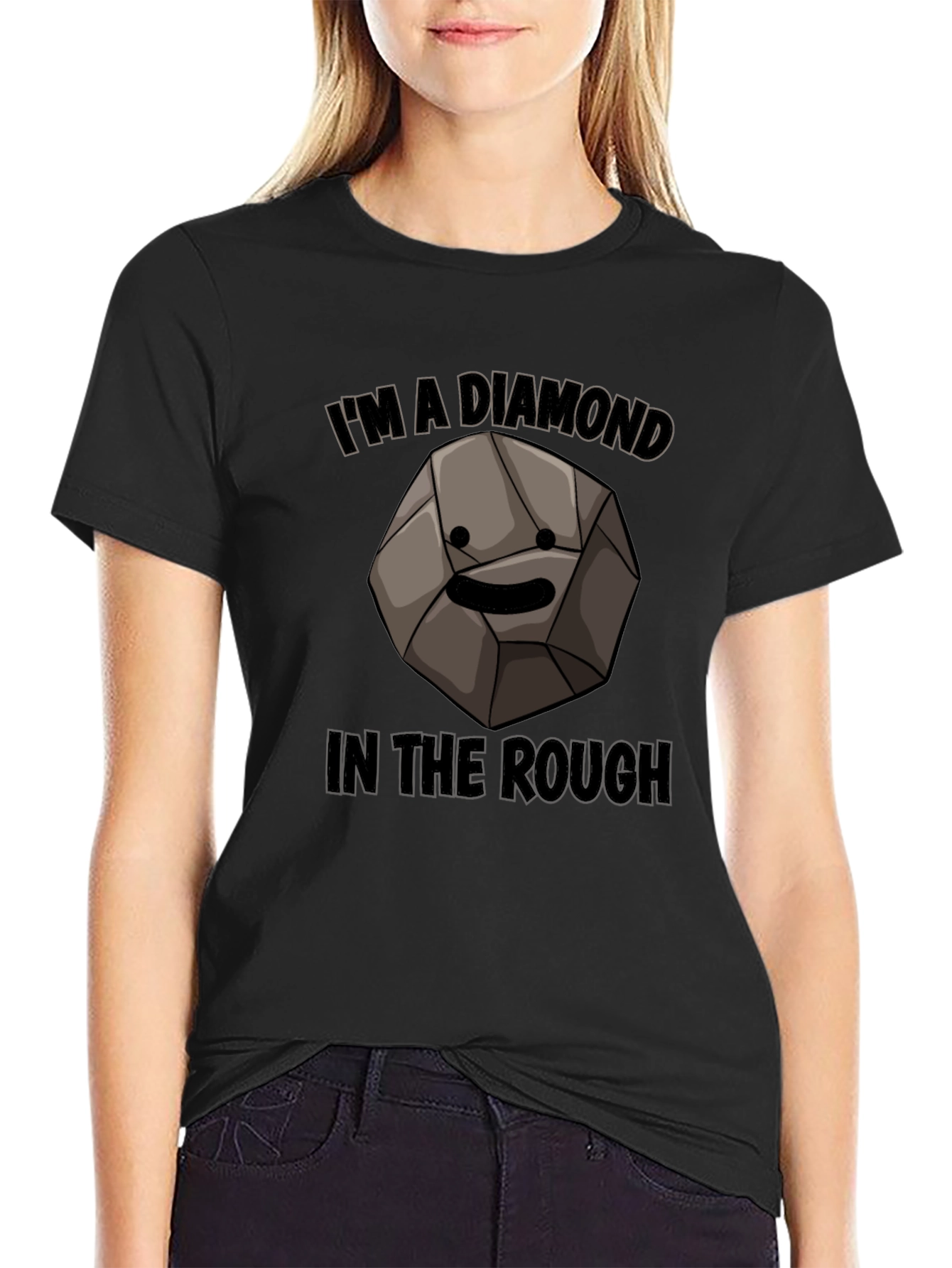 Diamond in the Rough T-Shirt - Humorous Graphic Tee