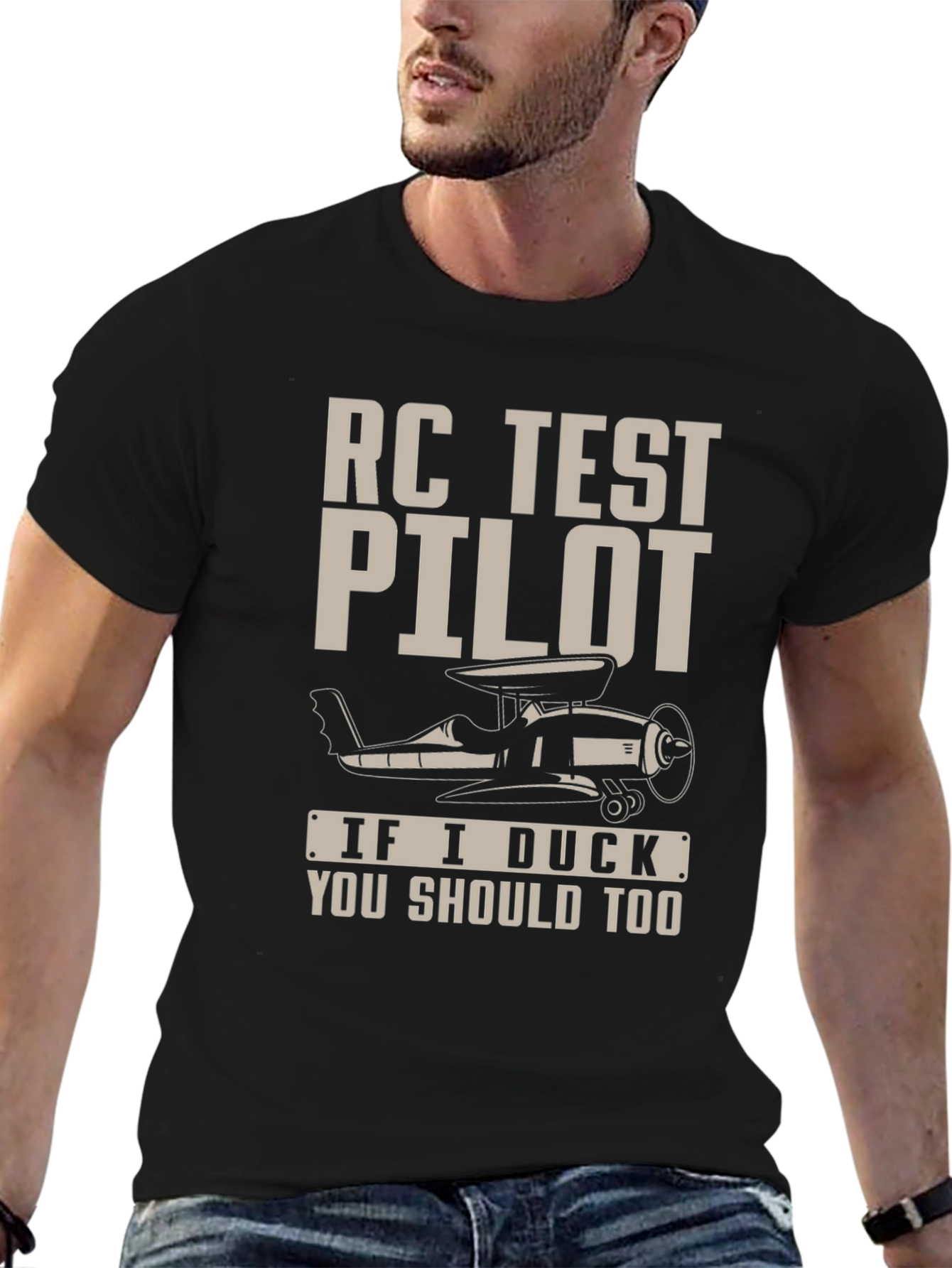 RC Test Pilot Graphic T-Shirt