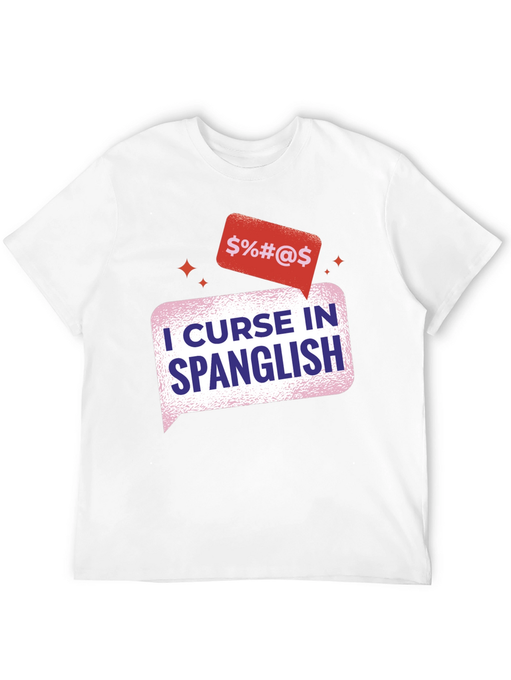 Spanglish Curse T-Shirt - Black Cotton Tee