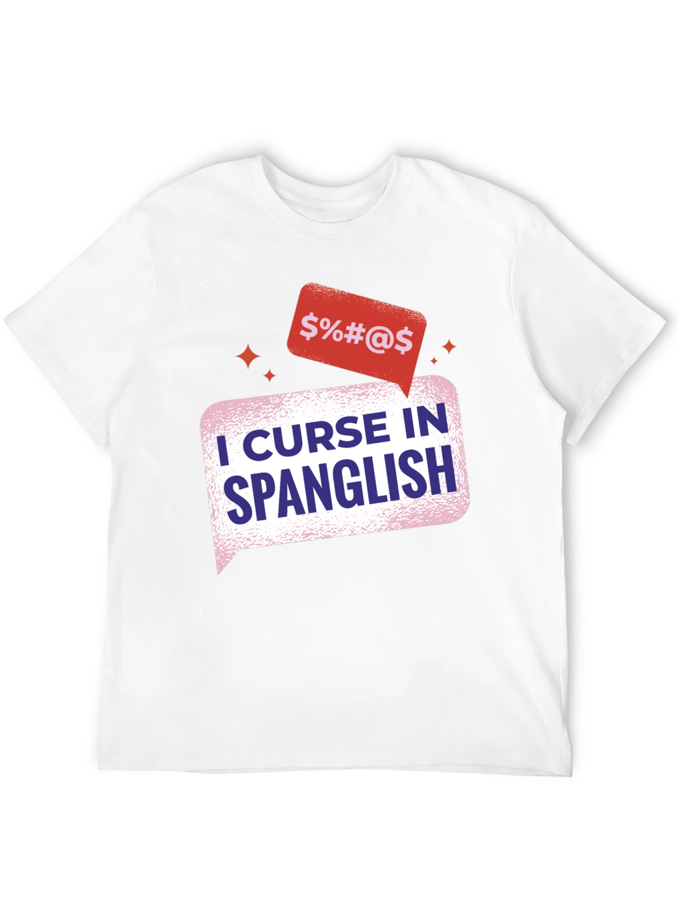Spanglish Curse T-Shirt - Black Cotton Tee