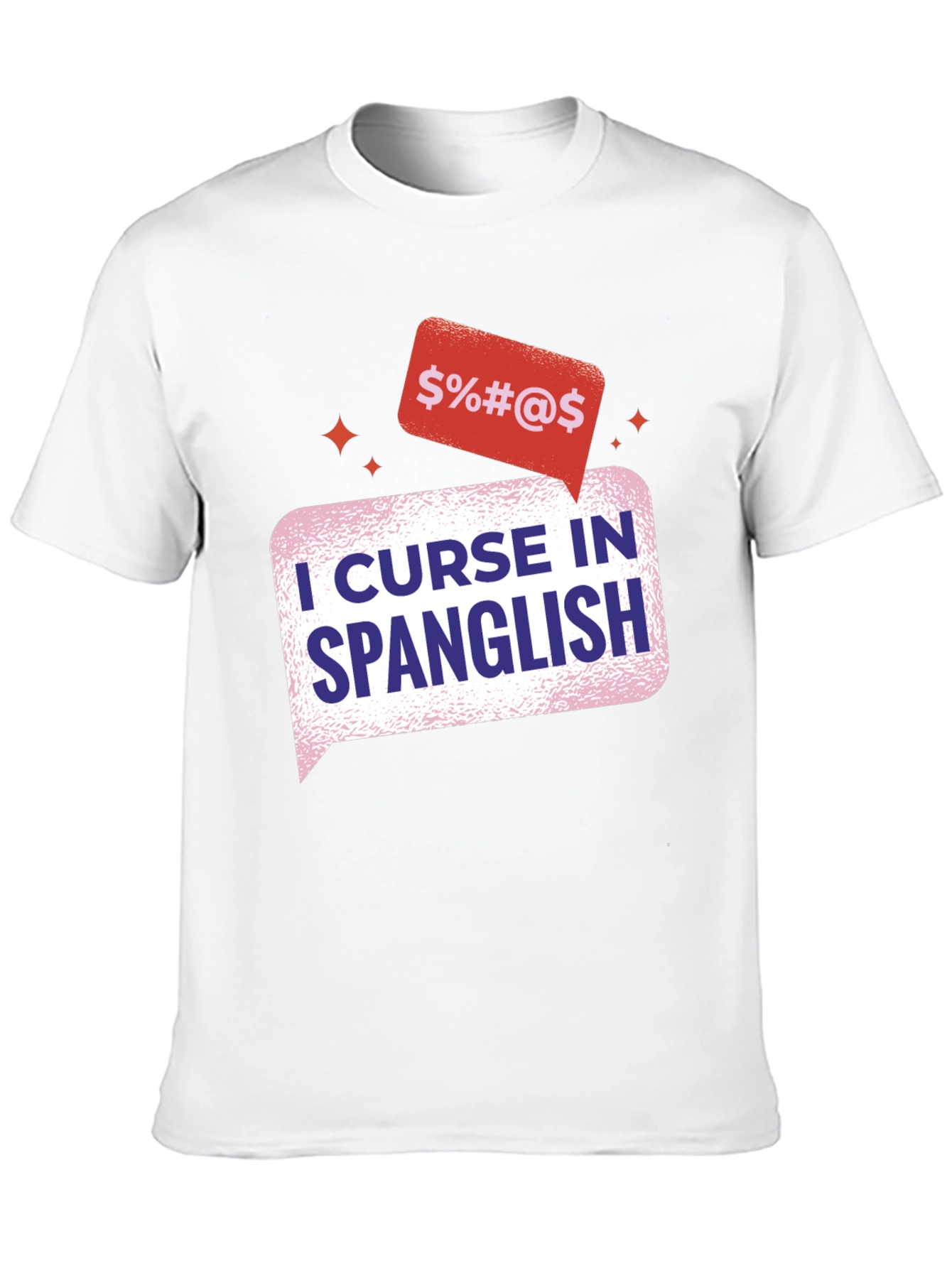Spanglish Curse T-Shirt - Black Cotton Tee