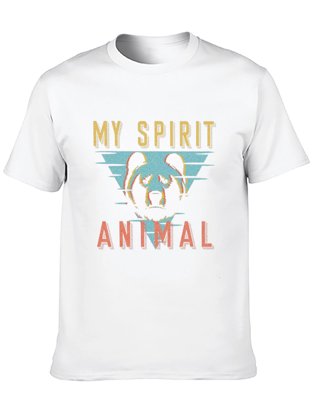 My Spirit Animal Bear Graphic Tee