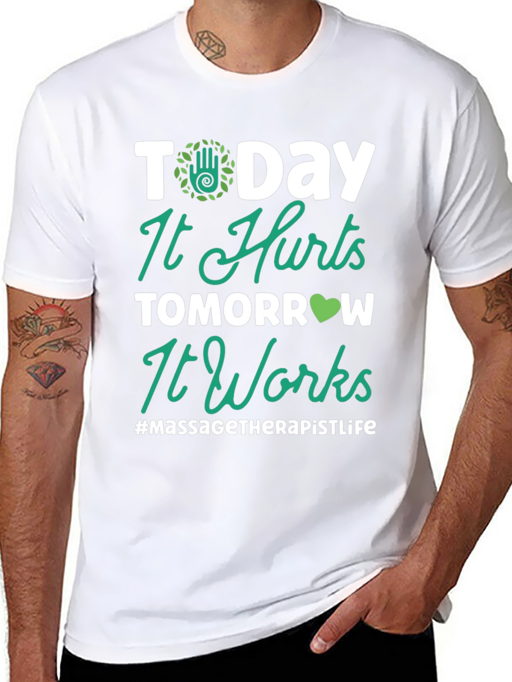 Massage Therapist Life T-Shirt - Today It Hurts