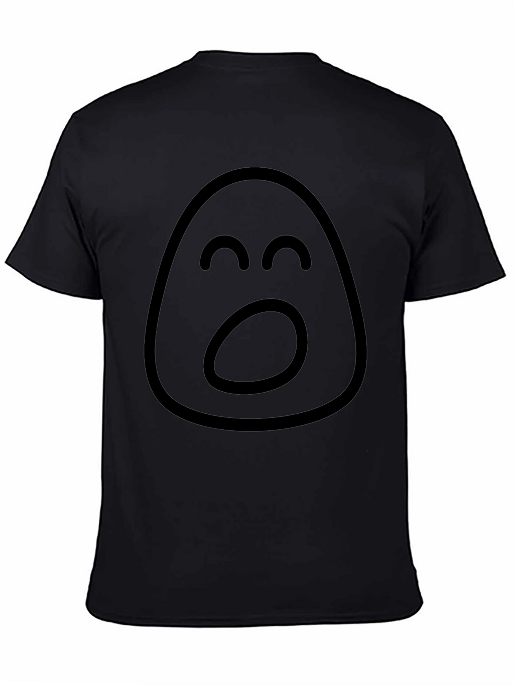 Expressive Emoji Black T-Shirt