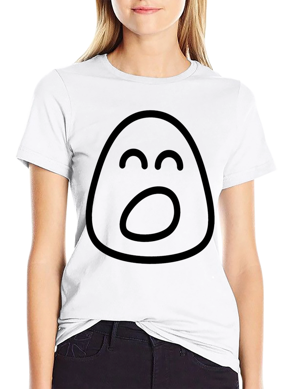 Expressive Emoji Black T-Shirt