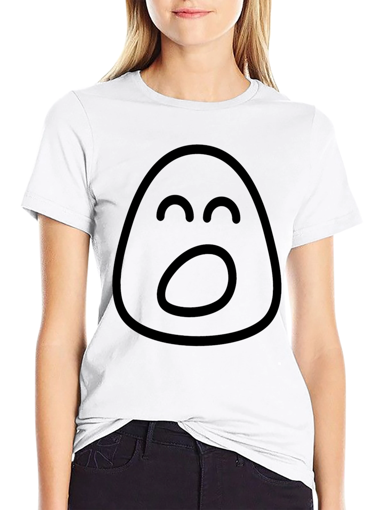 Expressive Emoji Black T-Shirt
