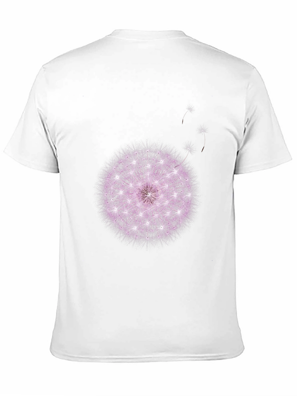 Dandelion Graphic Black T-Shirt