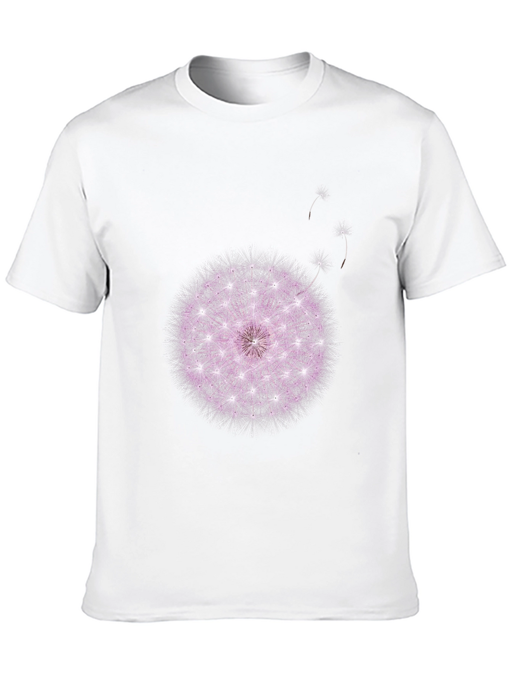 Dandelion Graphic Black T-Shirt
