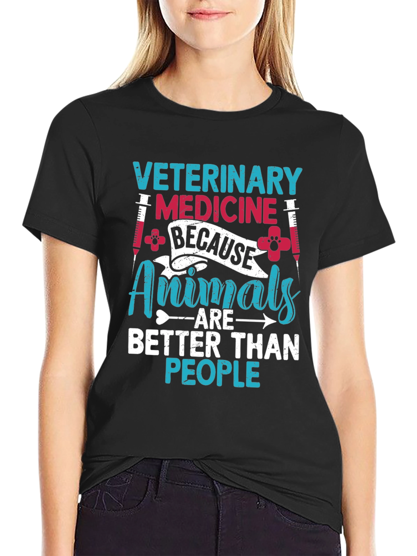 Veterinary Medicine Animals Graphic T-Shirt