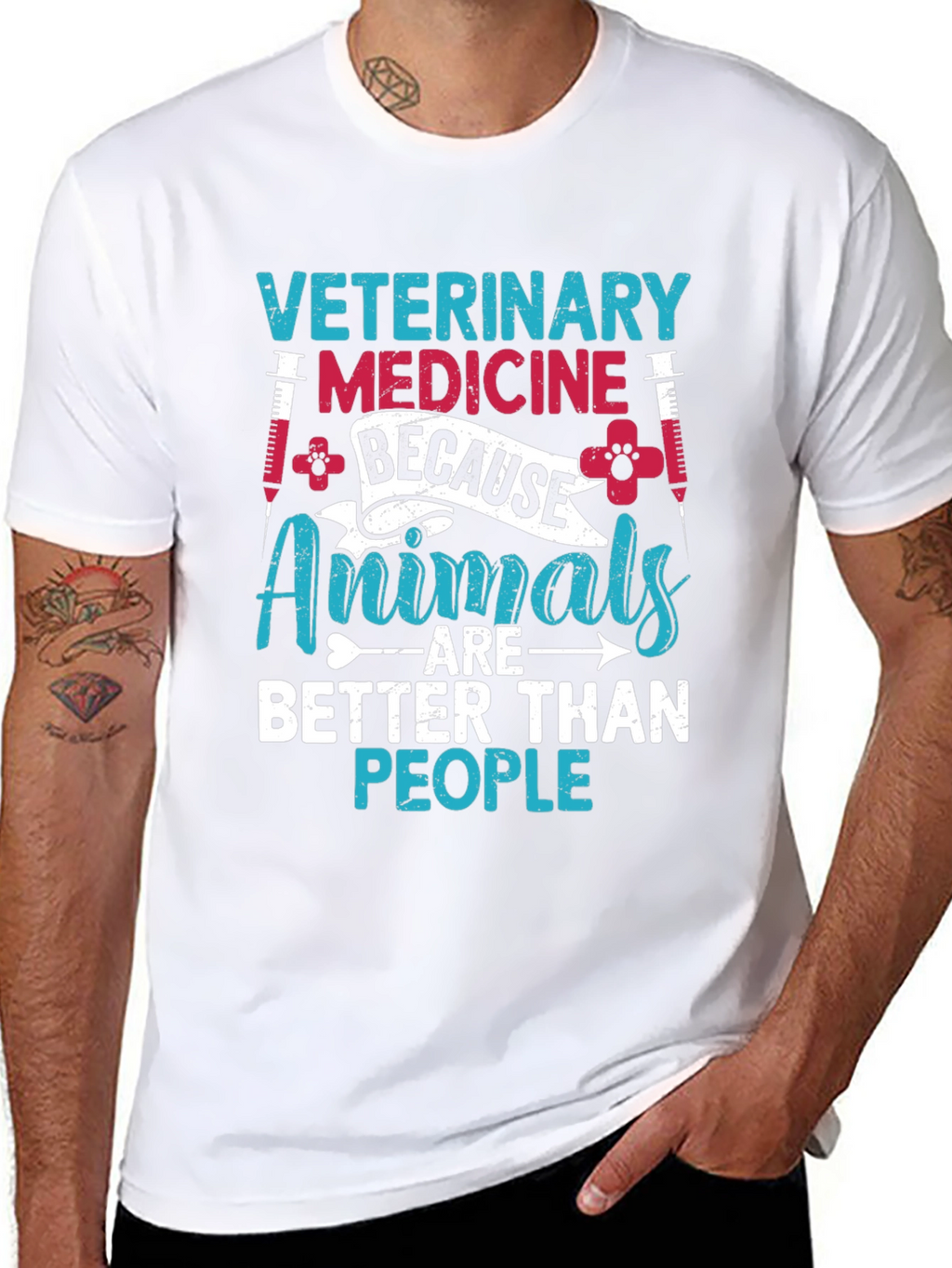 Veterinary Medicine Animals Graphic T-Shirt
