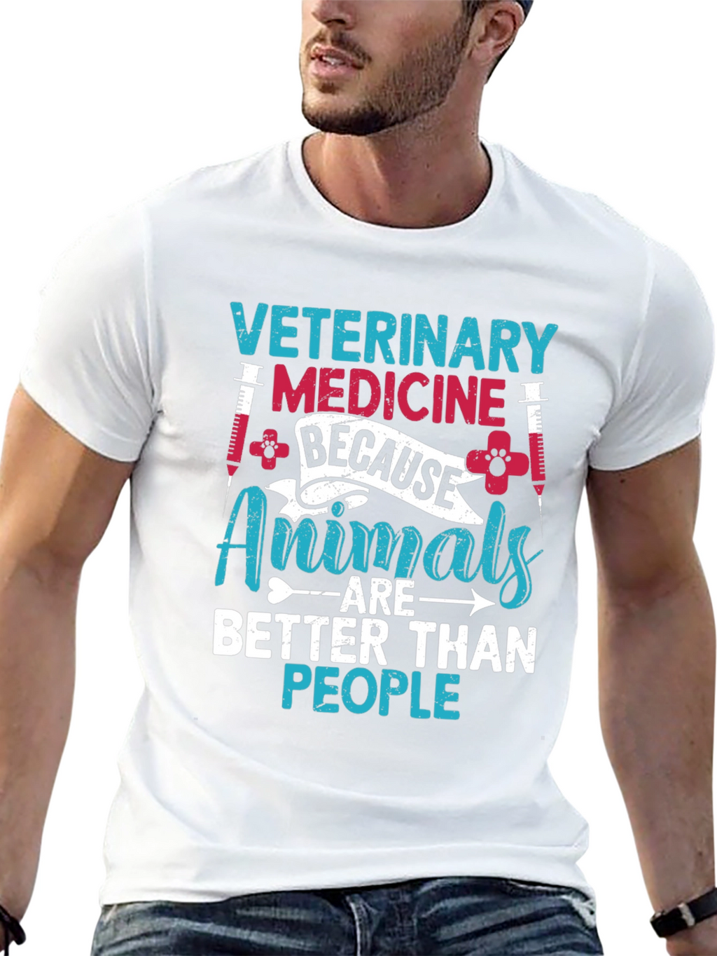 Veterinary Medicine Animals Graphic T-Shirt